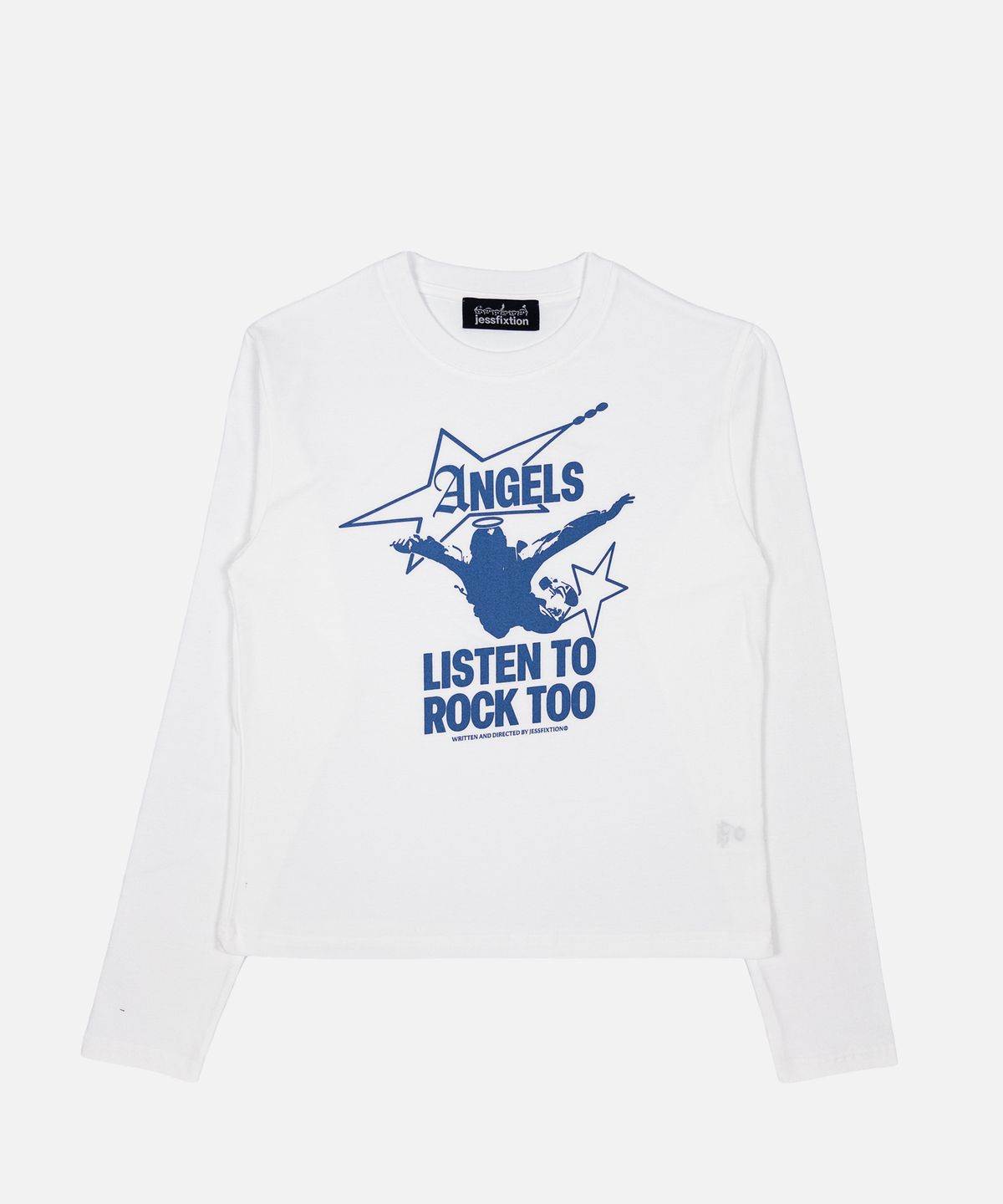 제스픽션(JESSFIXTION) ANGEL ROCK LONG SLEEVE (WHITE)
