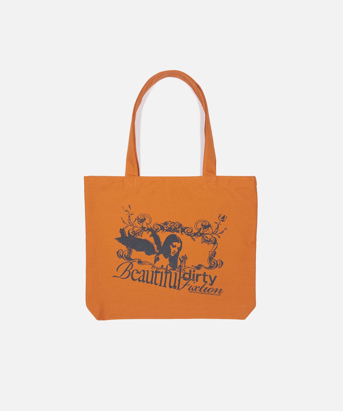 제스픽션(JESSFIXTION) BEAUTIFUL DIRTY ANGEL TOTE BAG (ORANGE)