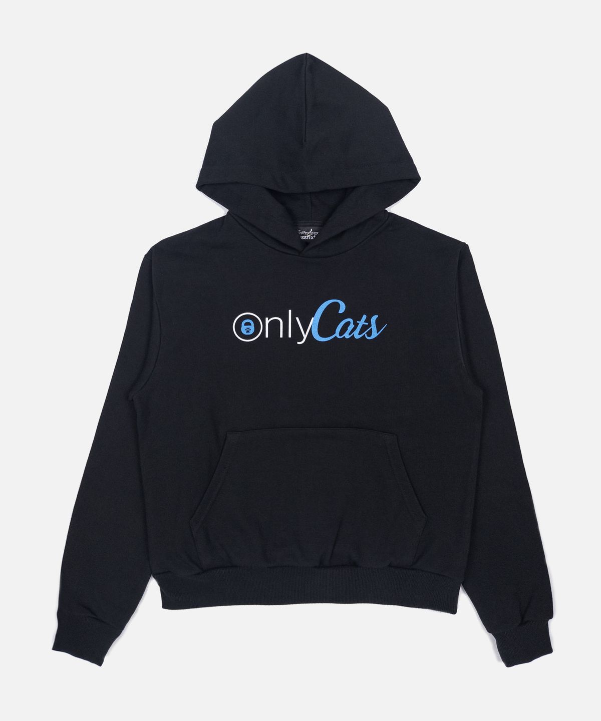 제스픽션(JESSFIXTION) ONLY CATS HOODIE (BLACK)
