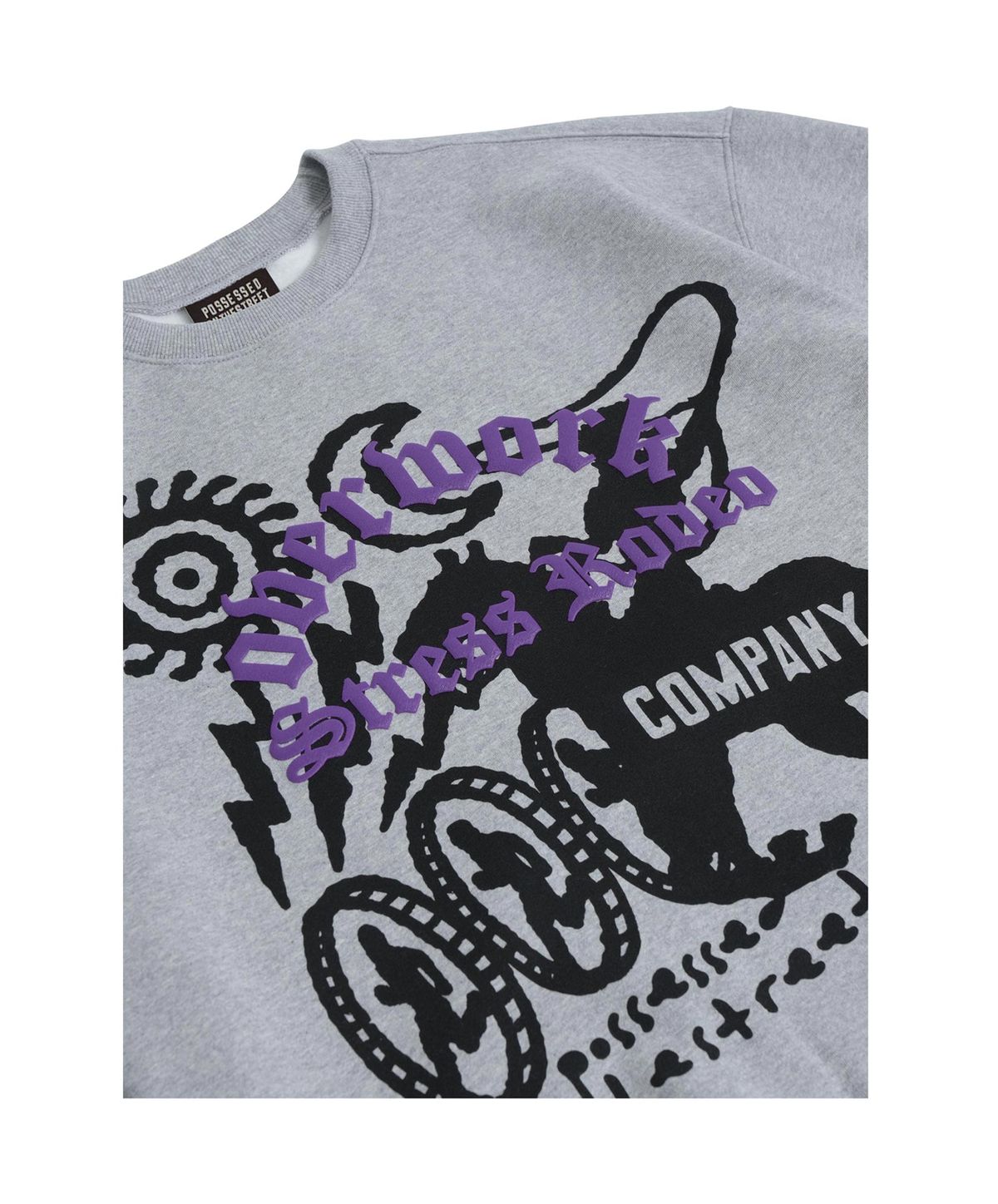 퍼츠(POTS) RODEO SWEATSHIRT [MELANGE]