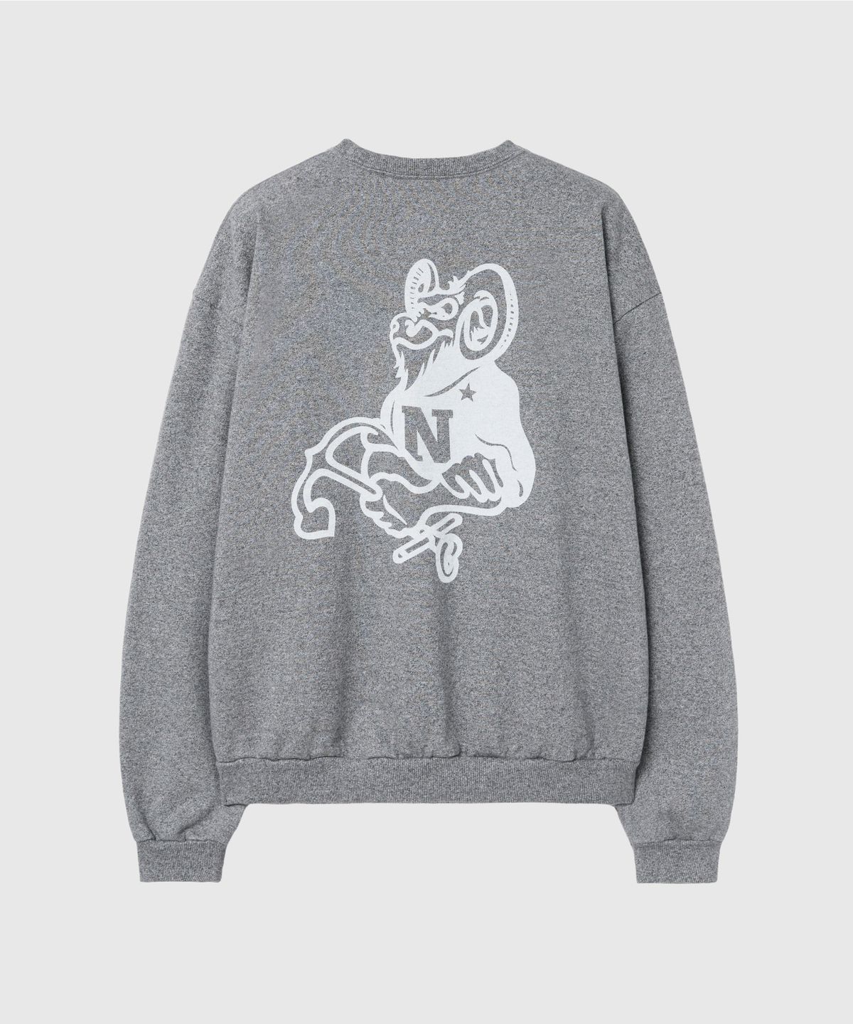 타임리스 스포츠웨어(TIMELESS SPORTSWEAR) Long ago graphic sweat shirts  Salt&Pepper / Sandiego