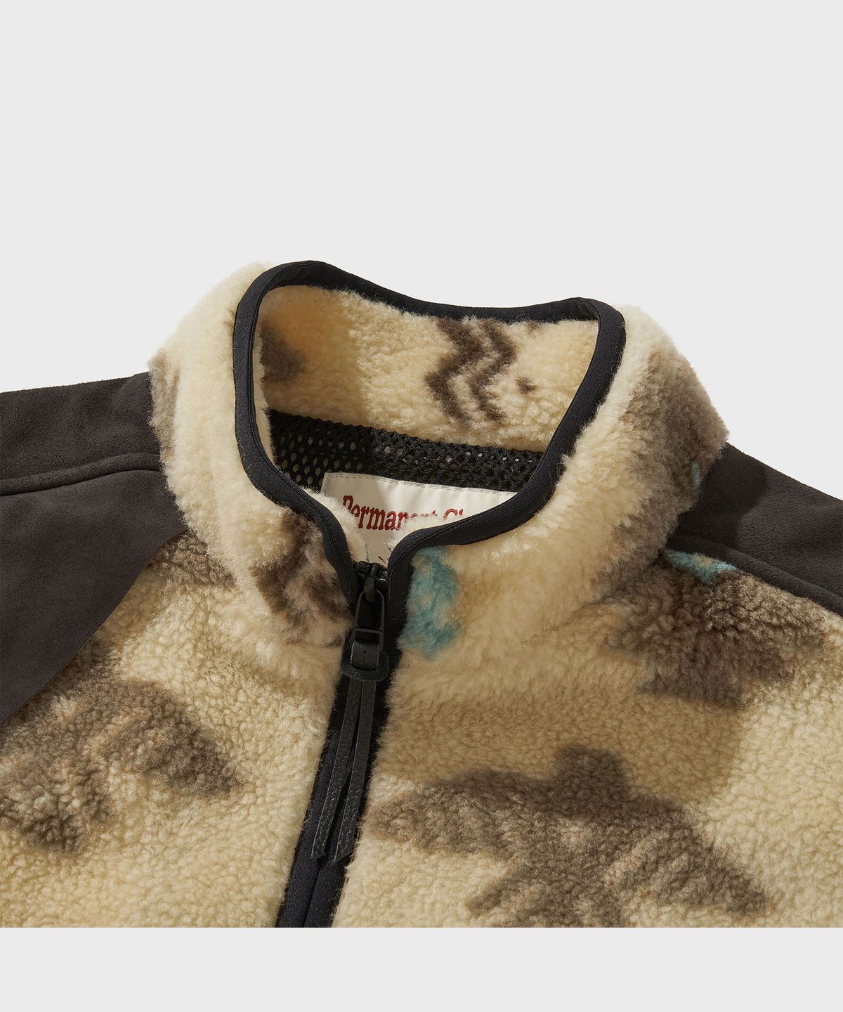 비디알(VDR) HEAVY WOOL PILE JACKET [Antique White]