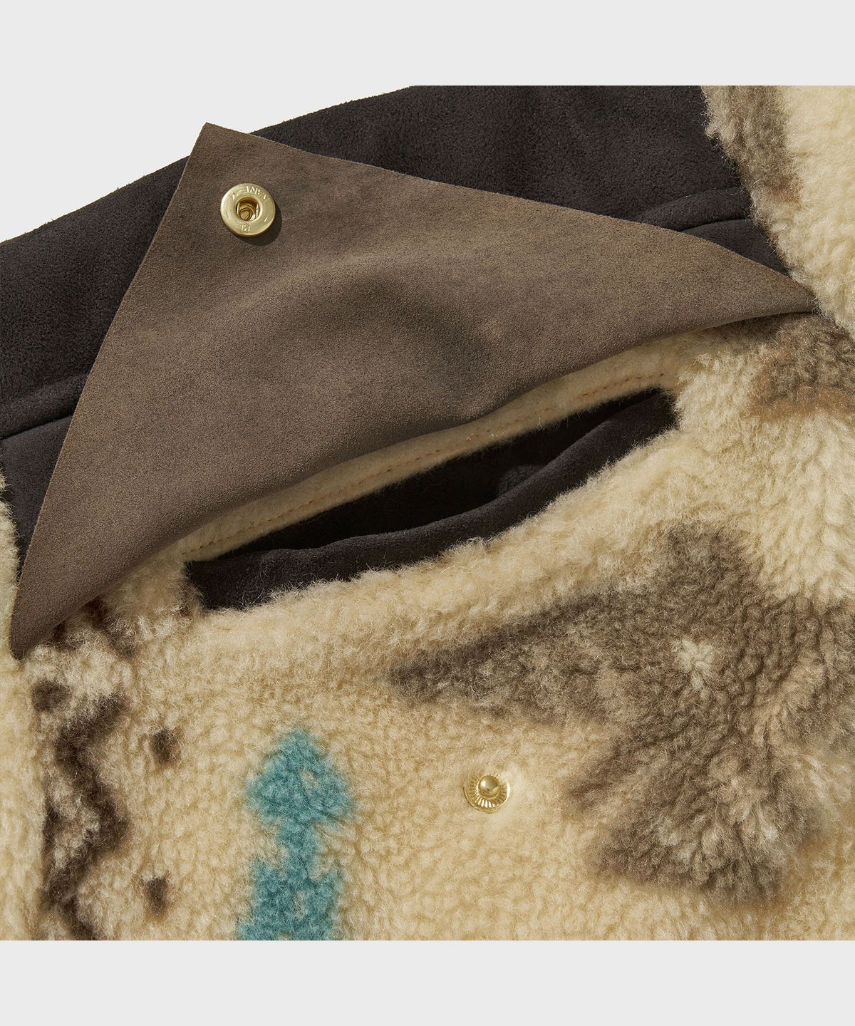 비디알(VDR) HEAVY WOOL PILE JACKET [Antique White]