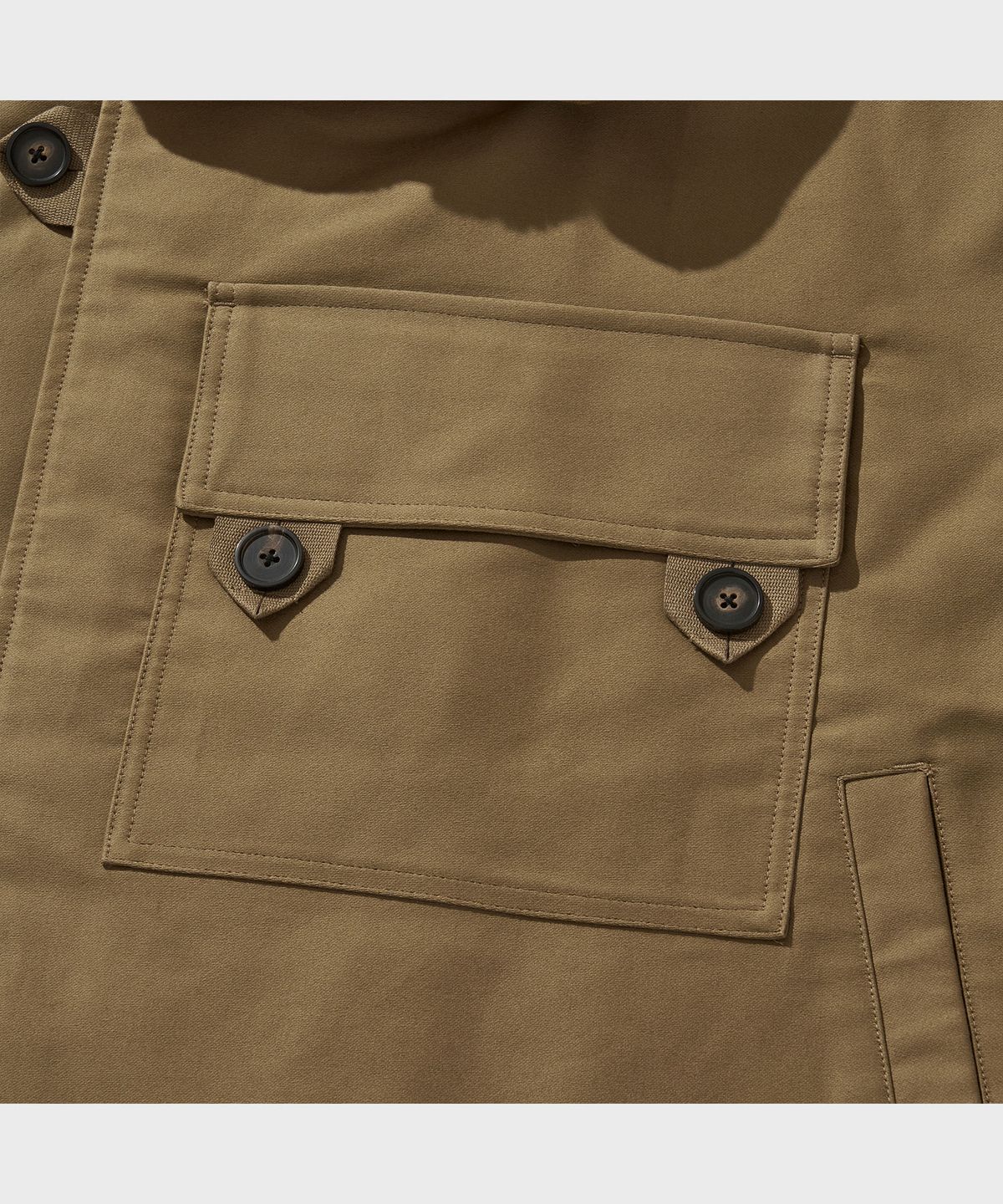 비디알(VDR) HEAVY MOLESKIN MOTORCYCLE FUR JACKET [Sand]