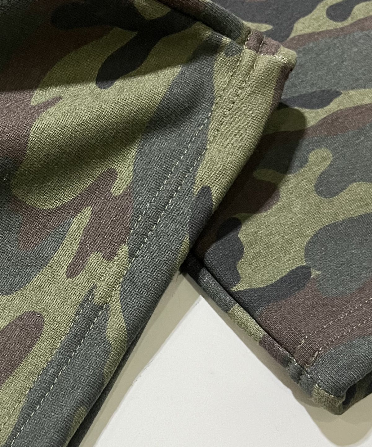 스케이터락(SK8ER ROCK) Night Camouflage Sweat Wide Pants ((khaki))