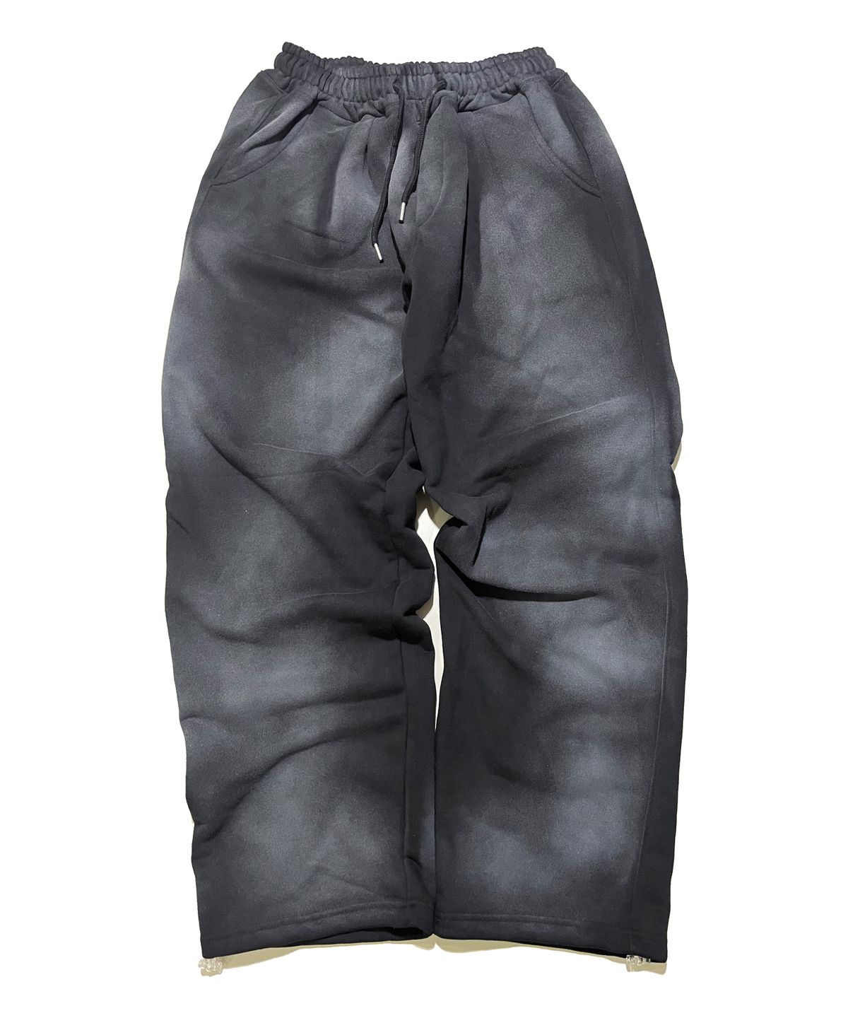 스케이터락(SK8ER ROCK) Cross Grunge Sweat Wide Pants ((black))