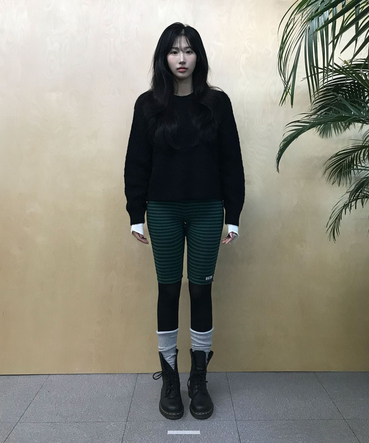 코튼리버스클럽(COTTONREBIRTHCLUB) CRC바이커쇼츠 (그린)