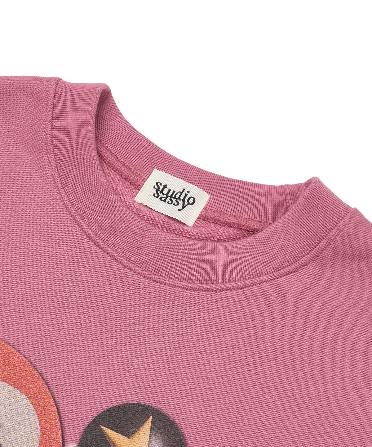 유얼쎄시(YOUR SASSY) Patch Jam Sweatshirt (PINK)