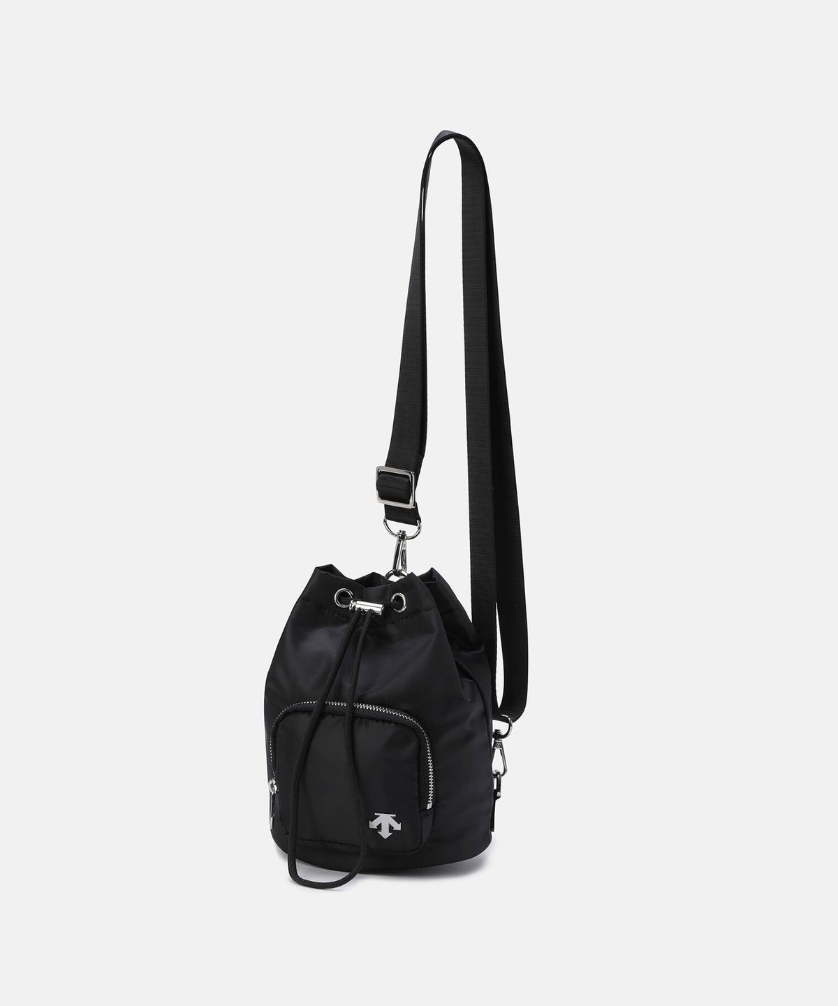 데상트(DESCENTE) 우먼스 미니 버킷백 블랙 SQ322UBG74
