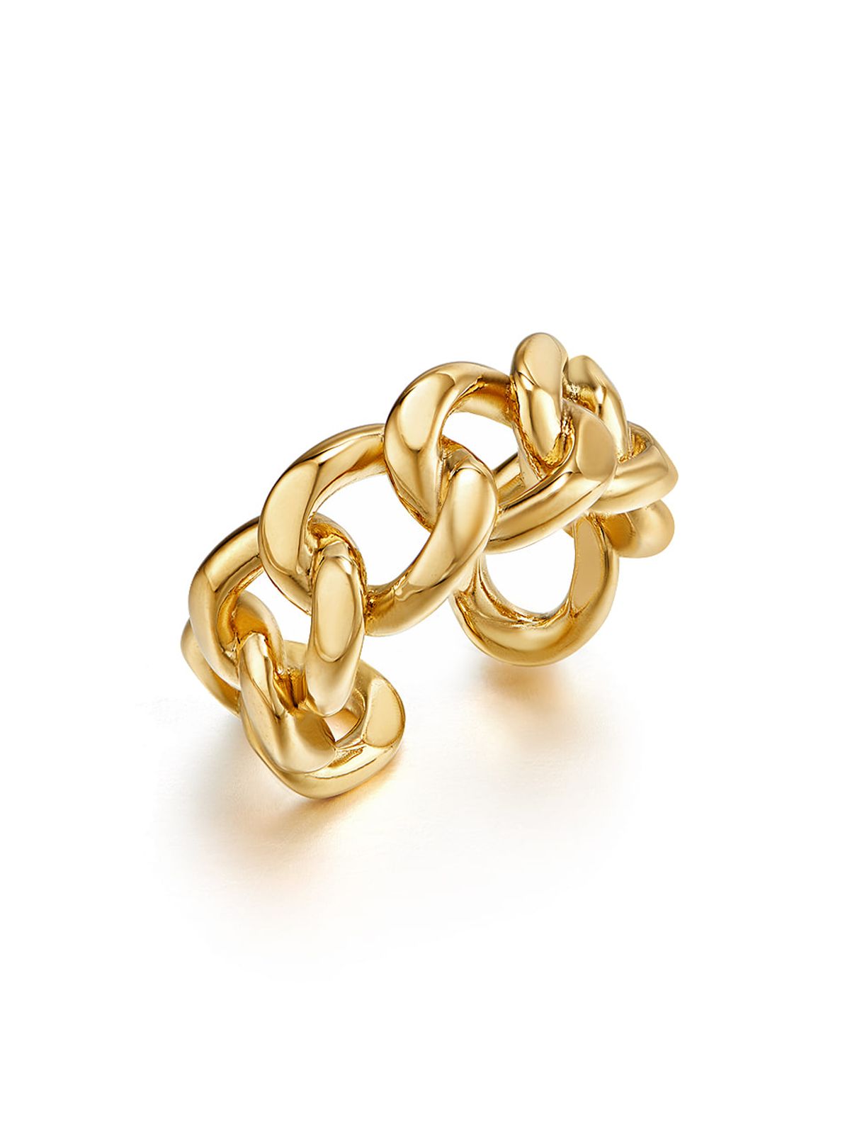 가이거주얼리(GEIGERJEWELRY) 볼드 체인 오픈링 GISVWR006