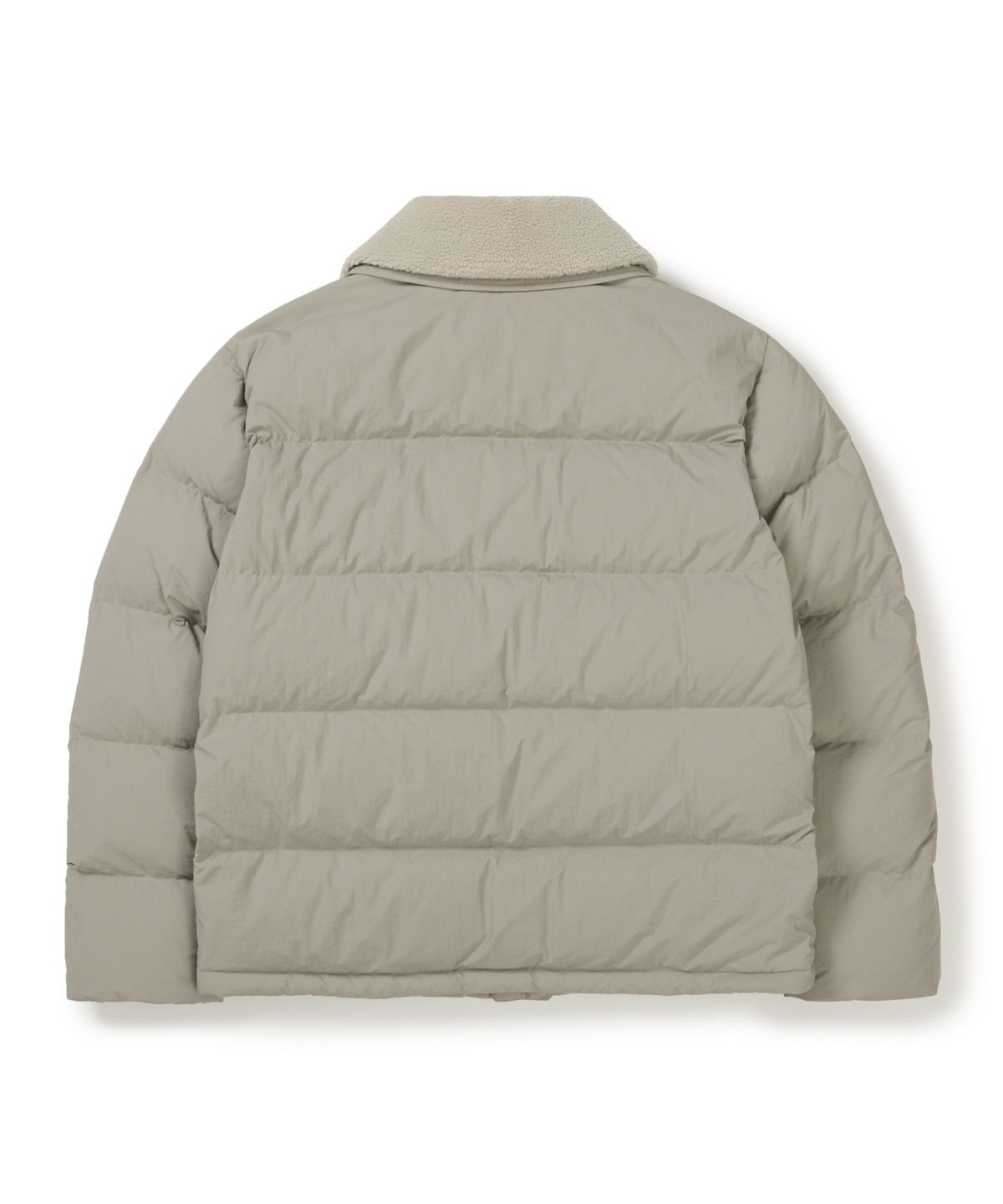 스노우피크 어패럴(SNOWPEAK APPAREL) 카라 부클넥 헤비 다운 자켓 (S25WMGDJ56) Fog Gray