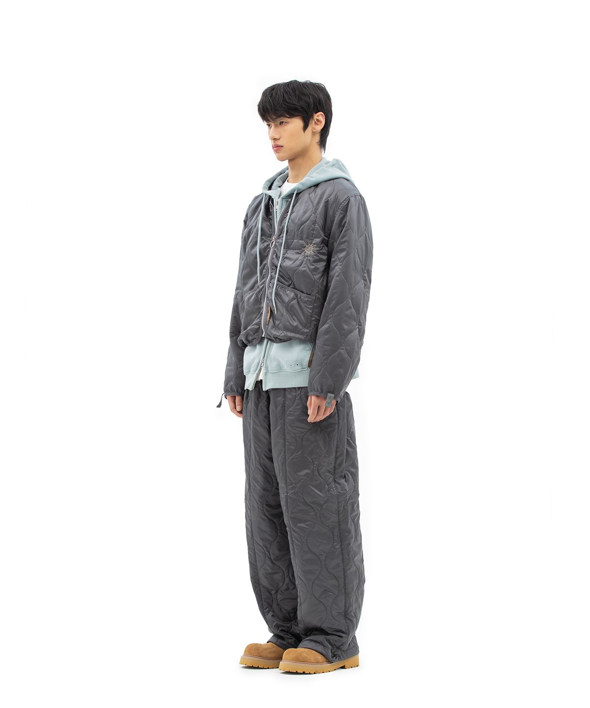 데프가먼츠(DEFGARMENTS) NEEDLE QUILTING PANTS [4COLOR]