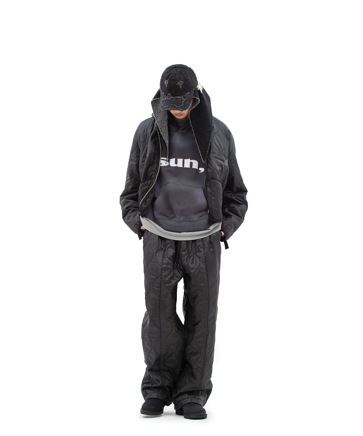 데프가먼츠(DEFGARMENTS) NEEDLE QUILTING PANTS [4COLOR]
