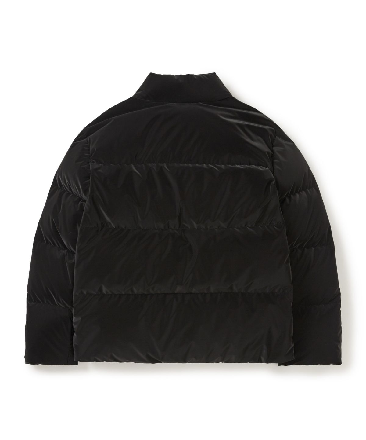 스노우피크 어패럴(SNOWPEAK APPAREL) 실키 스탠드넥 미들 다운 자켓 (S25WMTDJ28) Black