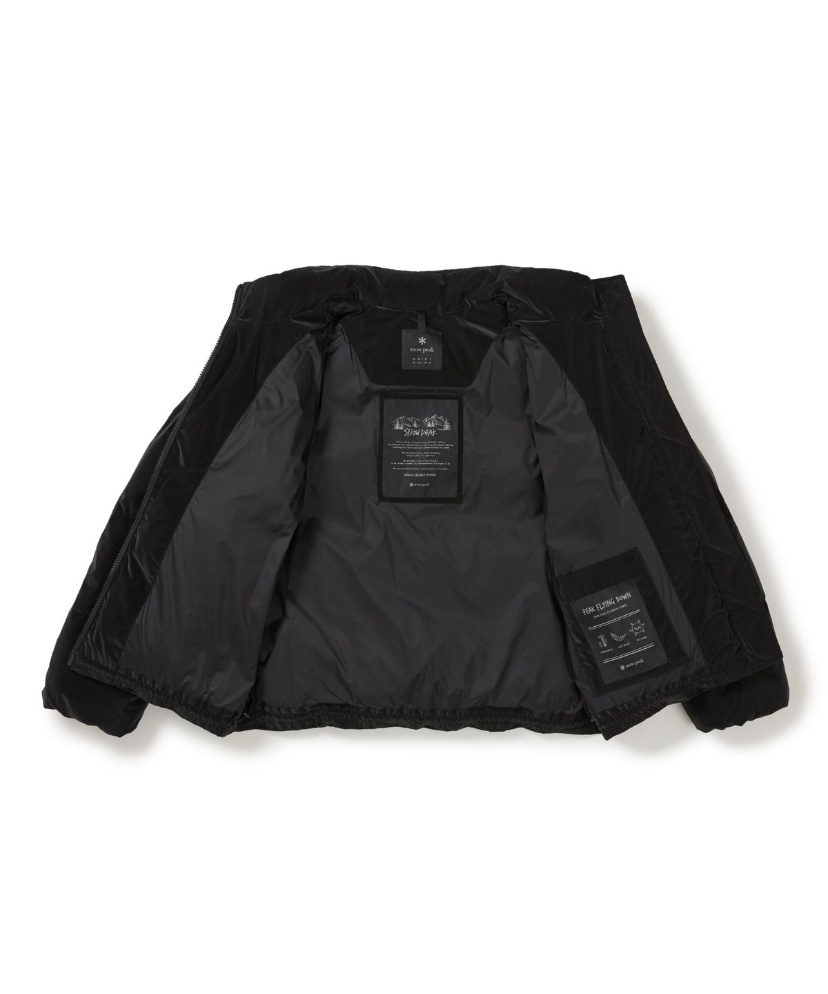 스노우피크 어패럴(SNOWPEAK APPAREL) 실키 여성 미들 다운 자켓 (S25WWTDJ29) Black