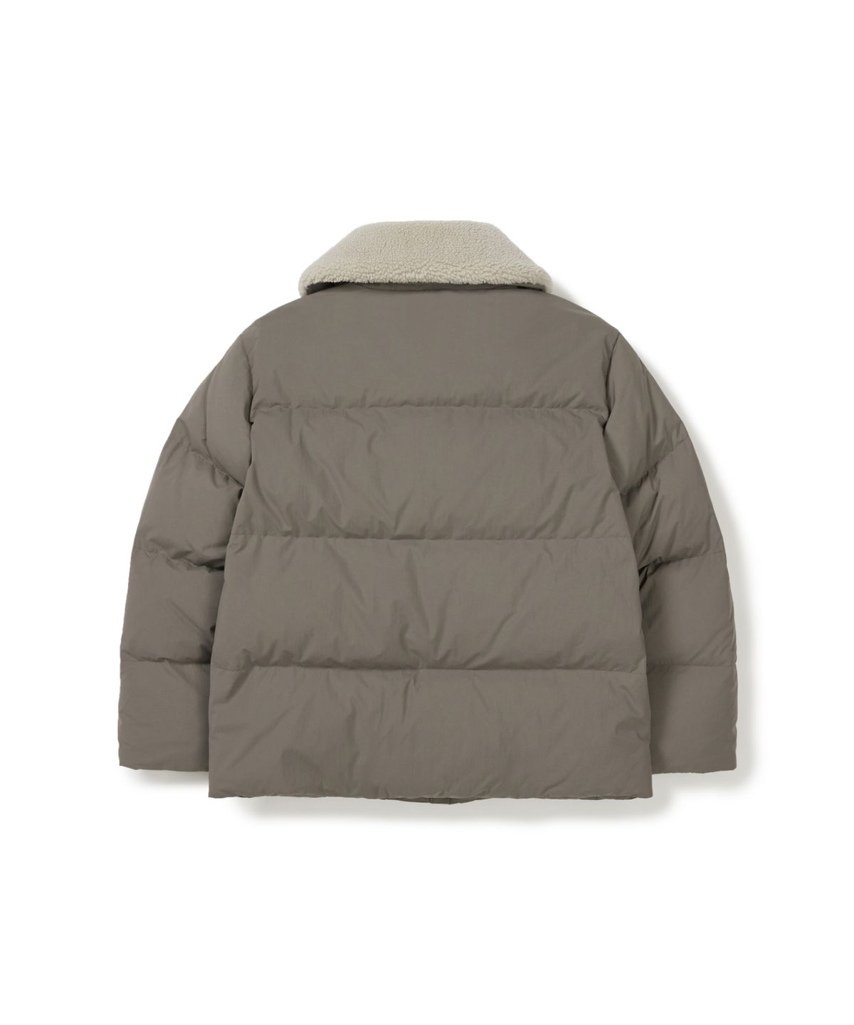 스노우피크 어패럴 키즈(SNOWPEAK APPAREL KIDS) 키즈 랜드에어 카라 부클넥 헤비 다운 자켓 (S25WKFDJ81) Dark Khaki