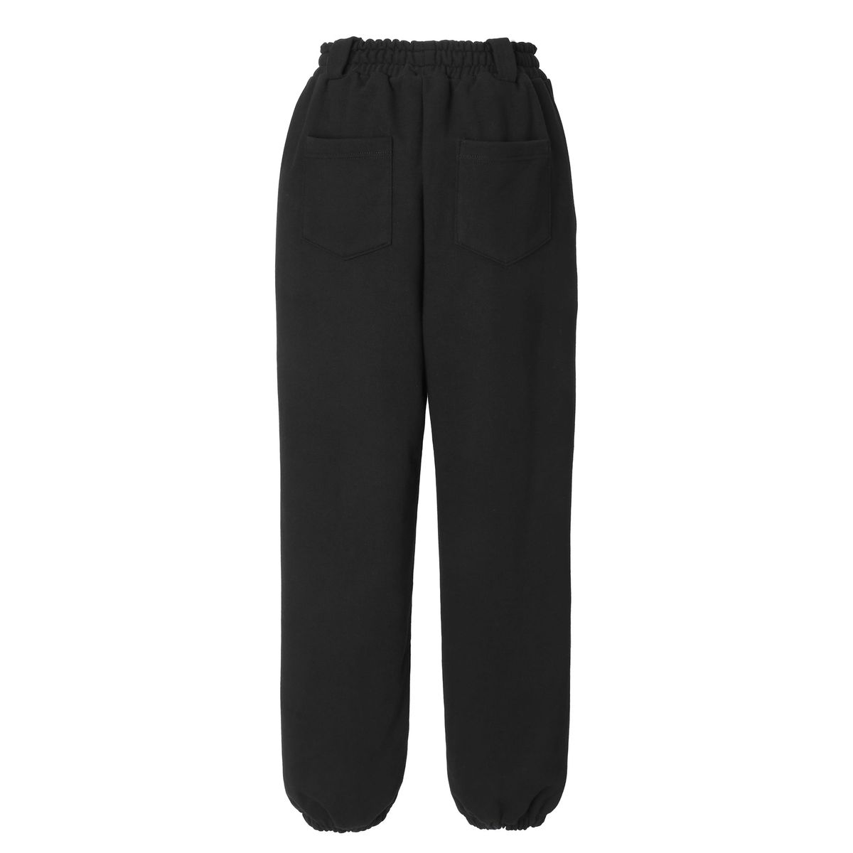 카키포인트(KHAKIPOINT) Lettering Jogger Pants (black)