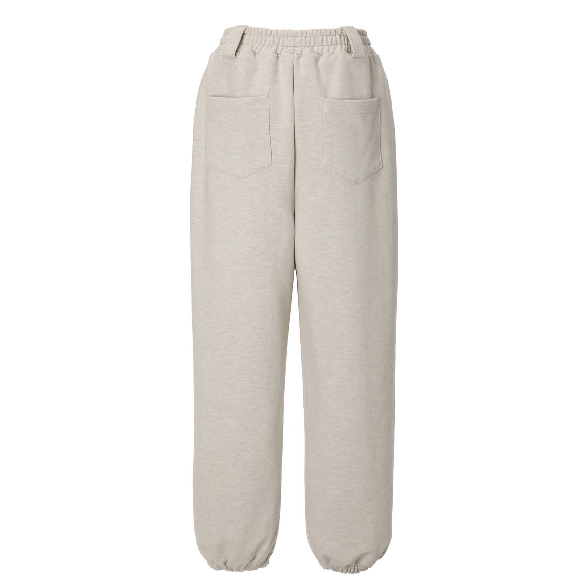 카키포인트(KHAKIPOINT) Lettering Jogger Pants (oatmeal)