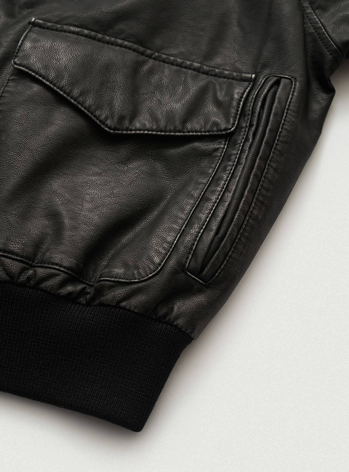 더바넷(THEBARNNET) Brine Vintage Leather Jacket_Black