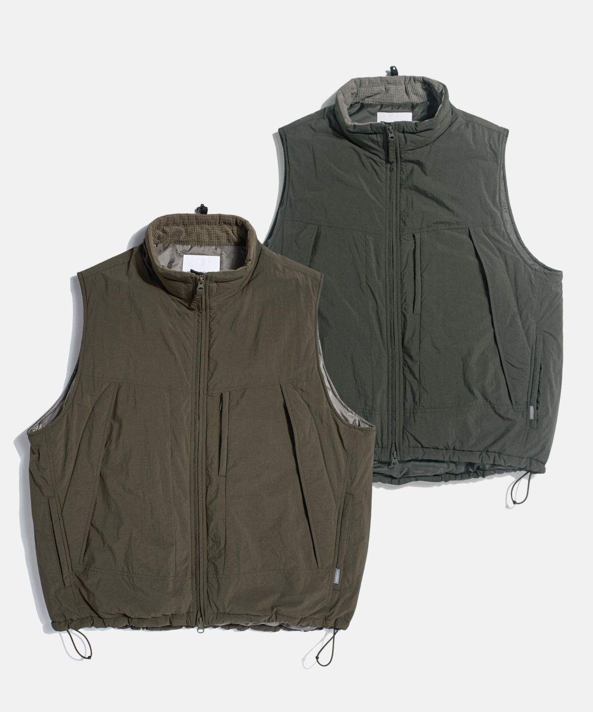 에스피오나지(ESPIONAGE) PCU Level 7 Insulated Vest Dark Mocha