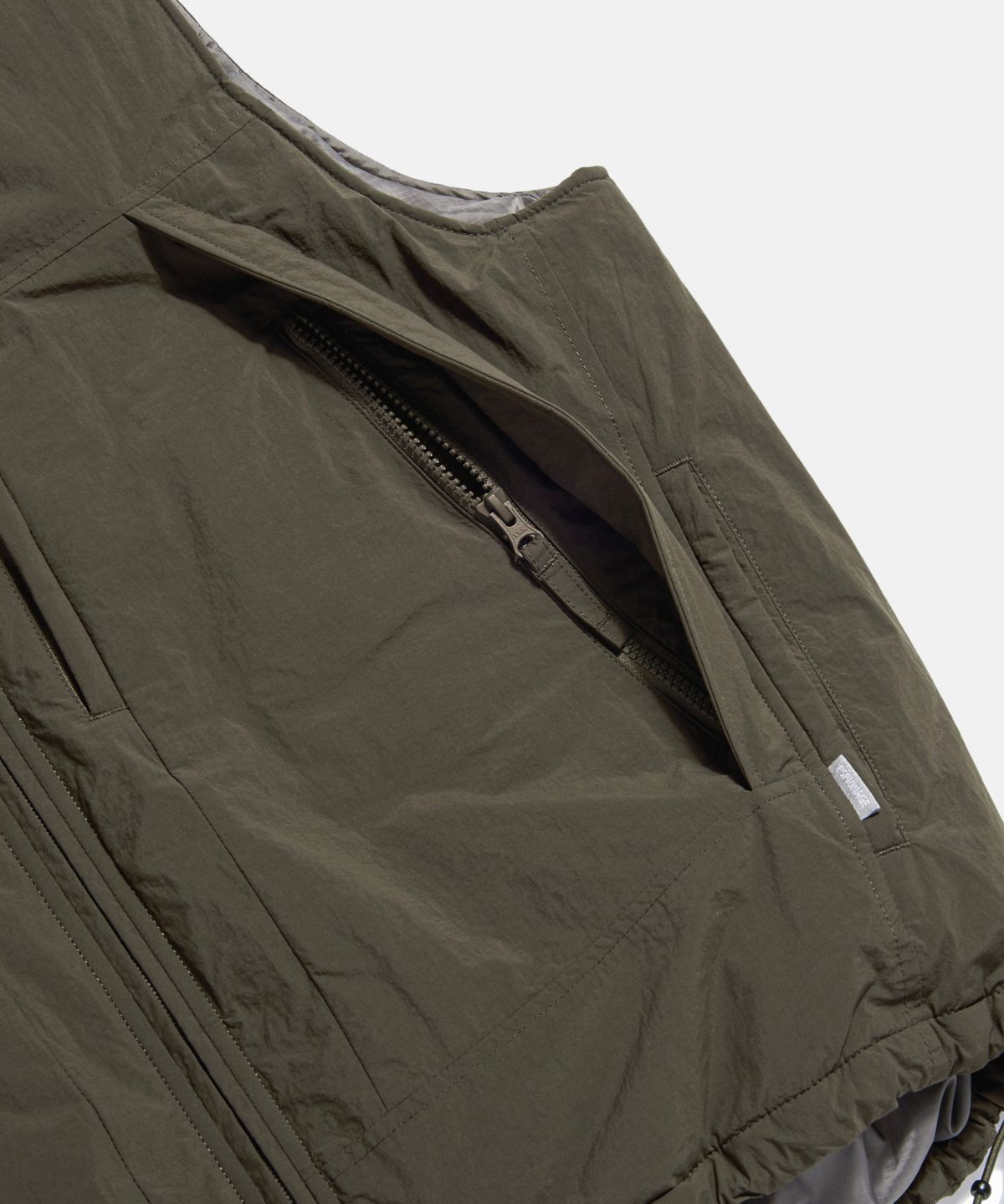 에스피오나지(ESPIONAGE) PCU Level 7 Insulated Vest Dark Mocha