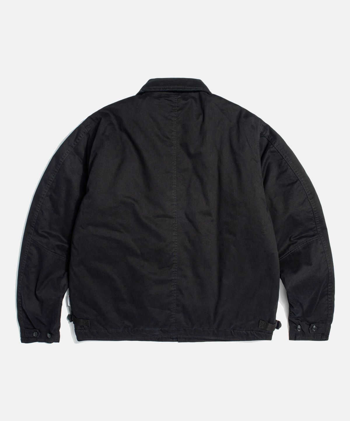 에스피오나지(ESPIONAGE) Insulated A-2 Deck Jacket Black