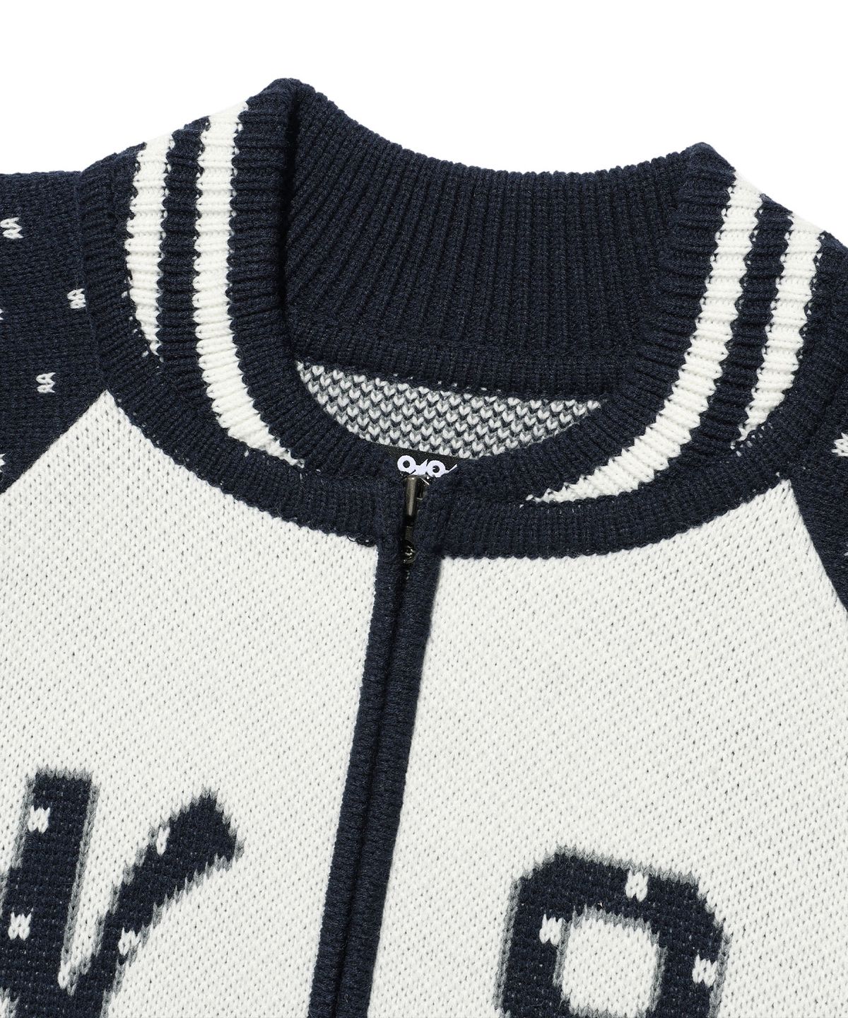 이스트쿤스트(ISTKUNST) X9090 9STAR KNIT VARSITY_NAVY(IK2FFMK686B)