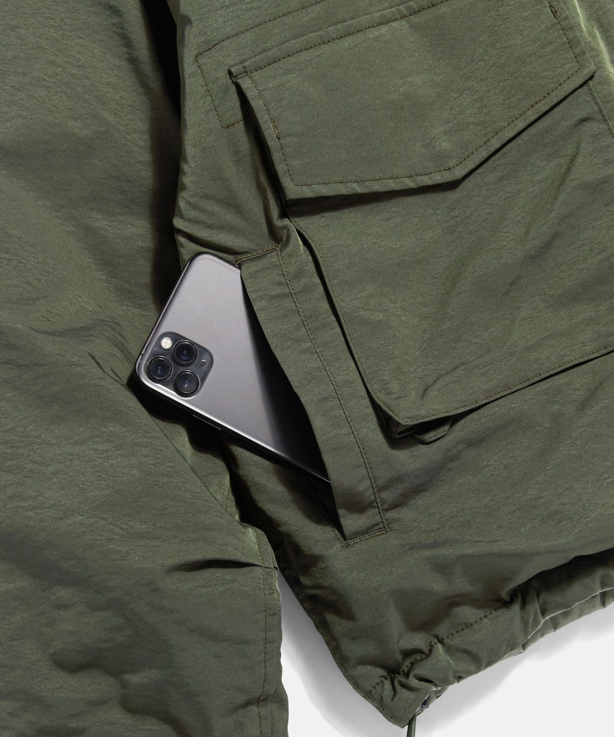 에스피오나지(ESPIONAGE) Reversible G-8 WEP Jacket Dark Olive