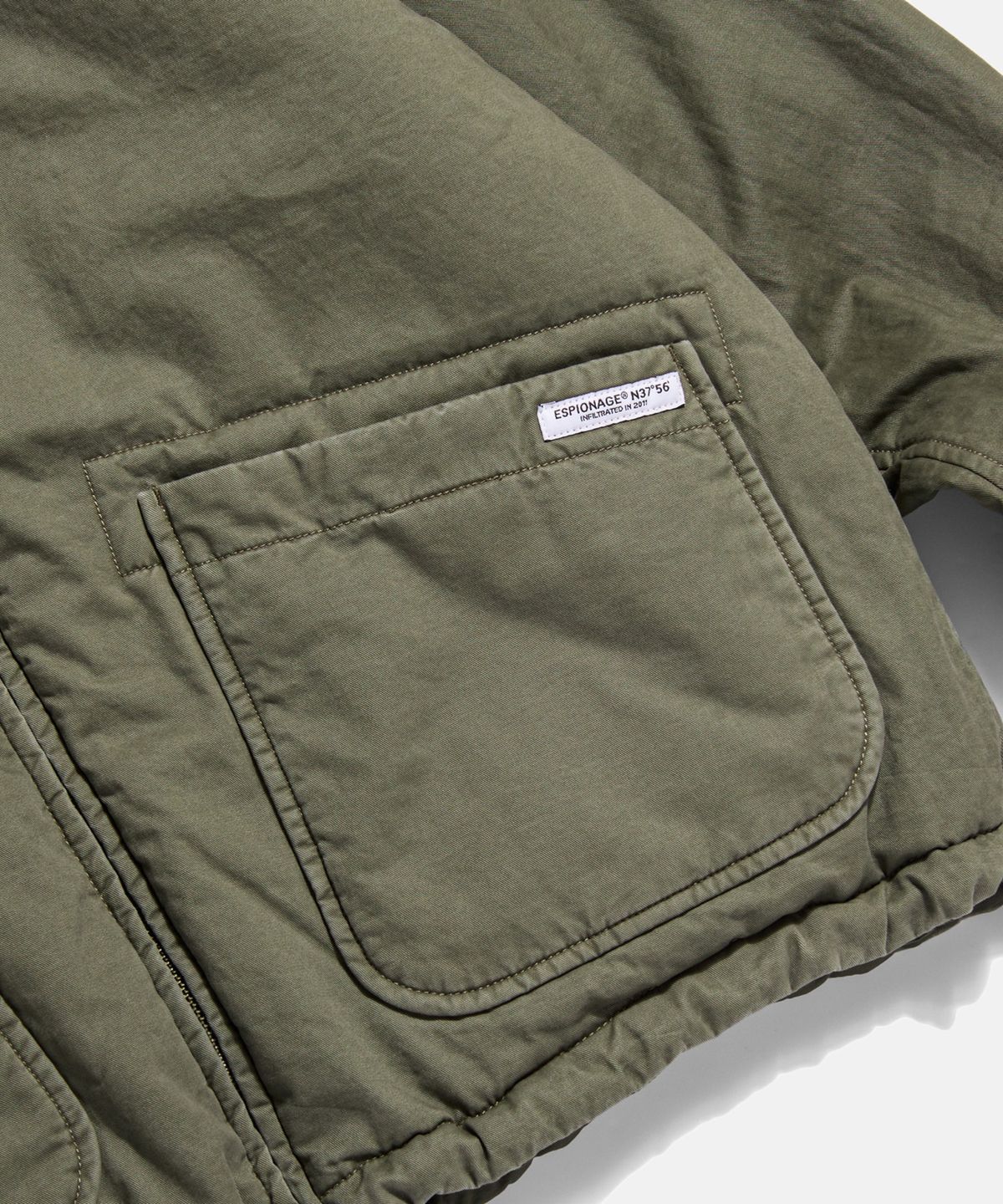 에스피오나지(ESPIONAGE) Reversible G-8 WEP Jacket Dark Olive