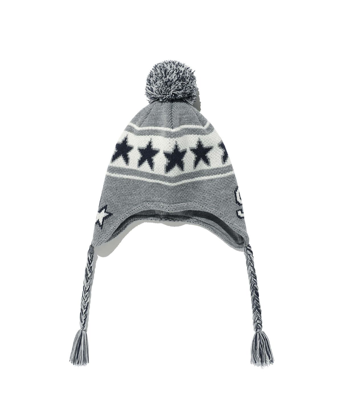 이스트쿤스트(ISTKUNST) X9090 9STAR EARFLAP BEANIE_GREY(IK2FFMAB24B)