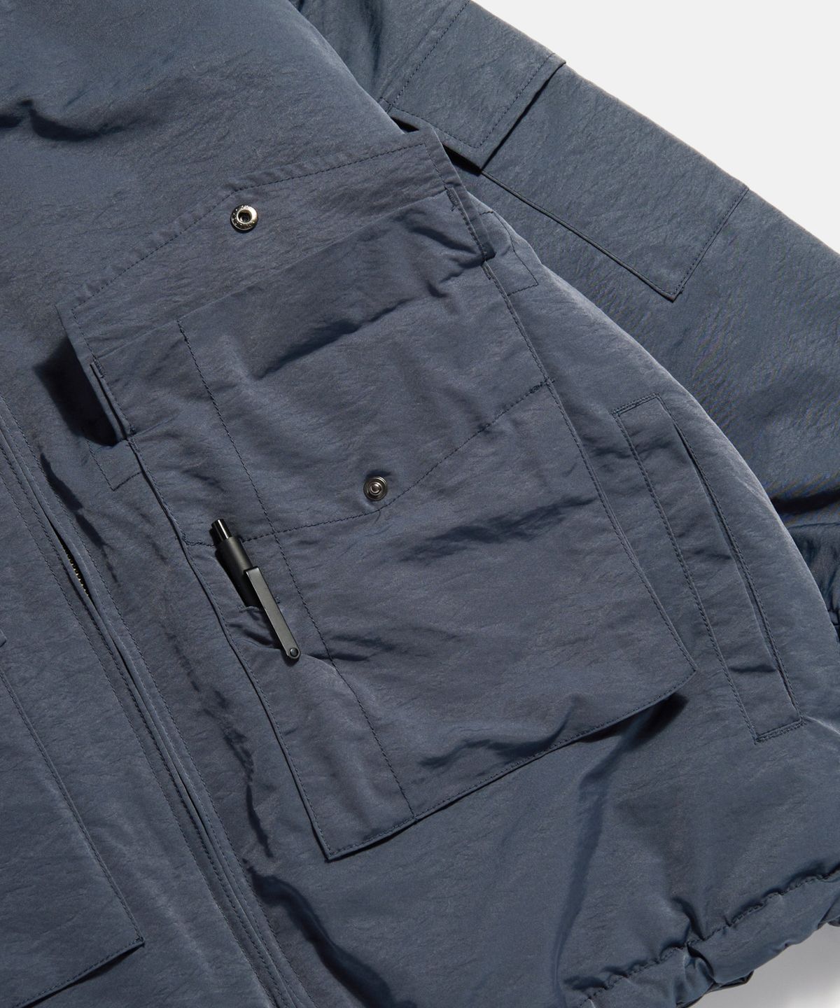 에스피오나지(ESPIONAGE) Reversible G-8 WEP Jacket Navy