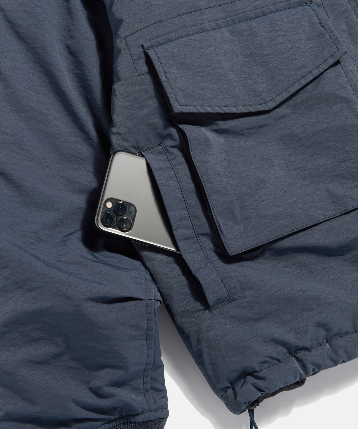 에스피오나지(ESPIONAGE) Reversible G-8 WEP Jacket Navy
