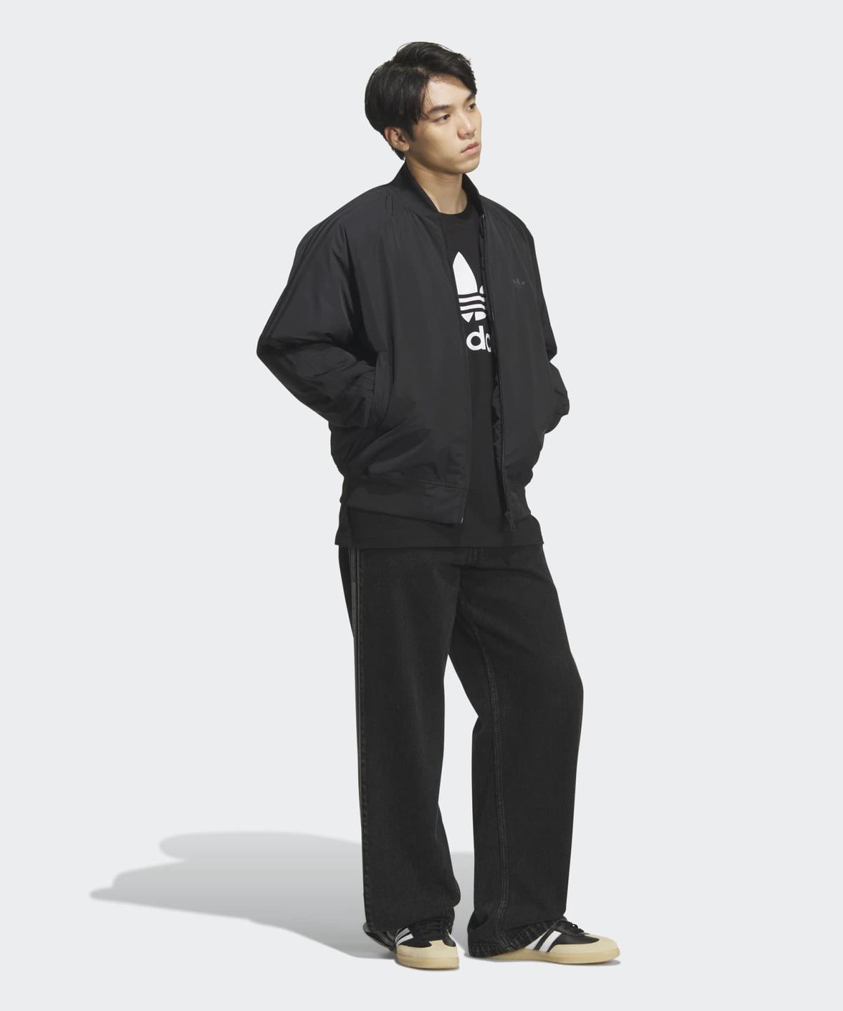 아디다스(ADIDAS) 스탠다드 10 자켓 - 블랙 / KD9393