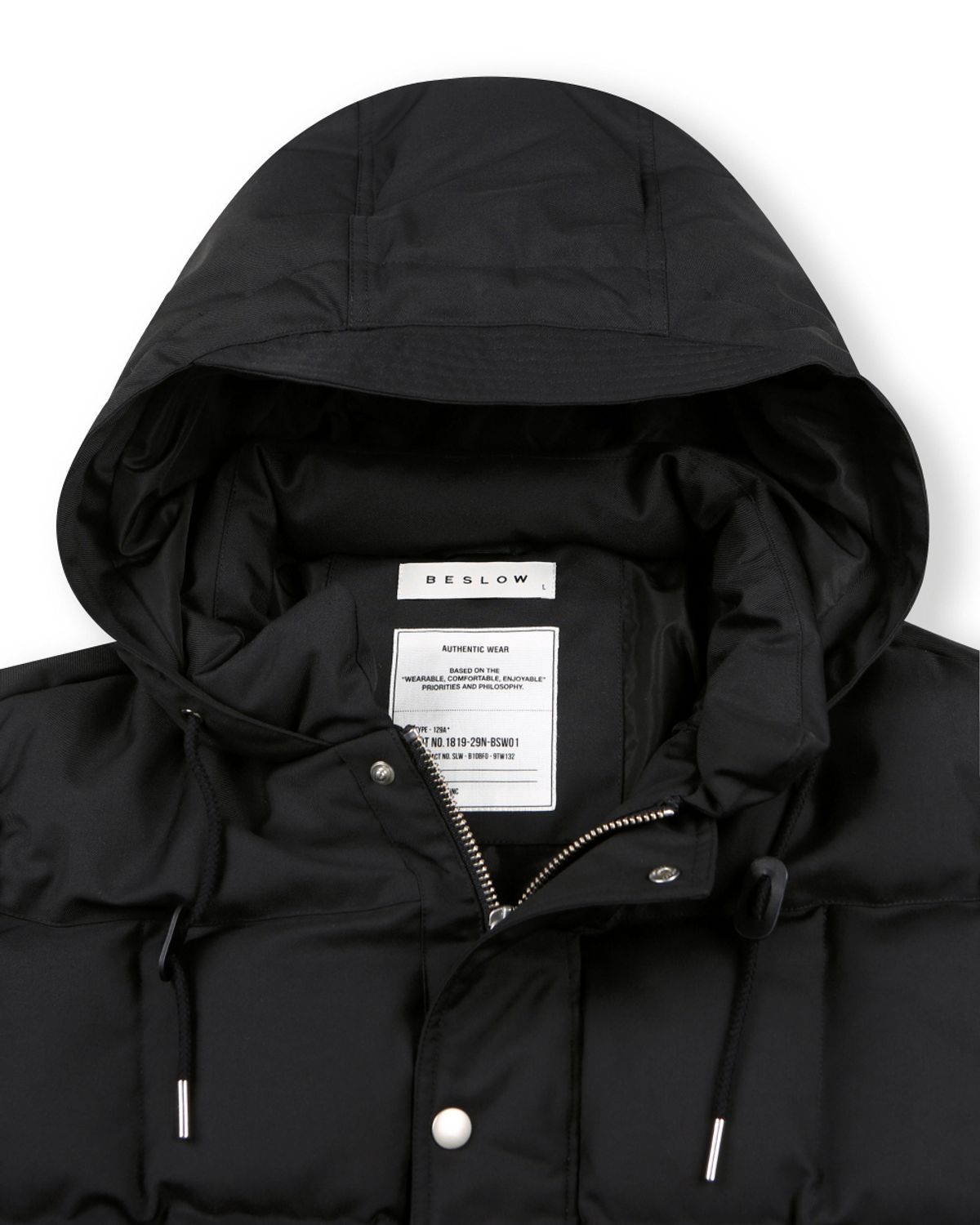 비슬로우(BESLOW) KARAKORAM DOWN PARKA BLACK