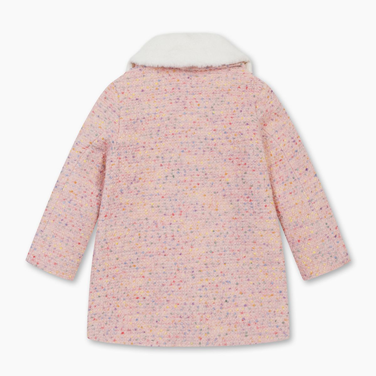 베네통키즈(BENETTONKIDS) 컬러팝 울혼방 코트_QACT02561PK