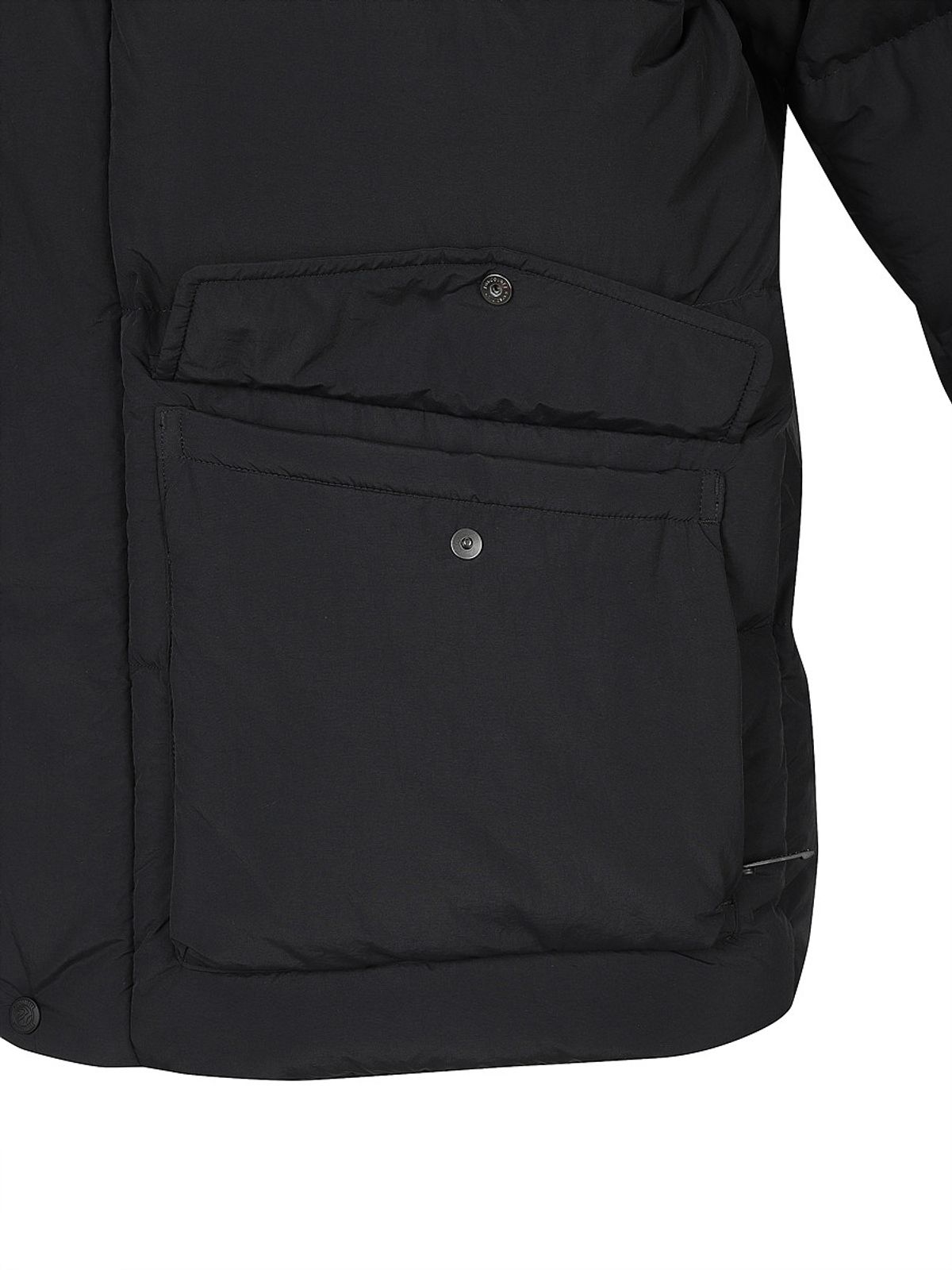 디스커버리 익스페디션(DISCOVERY EXPEDITION) 남성 사파리 다운 숏패딩 (BLACK)