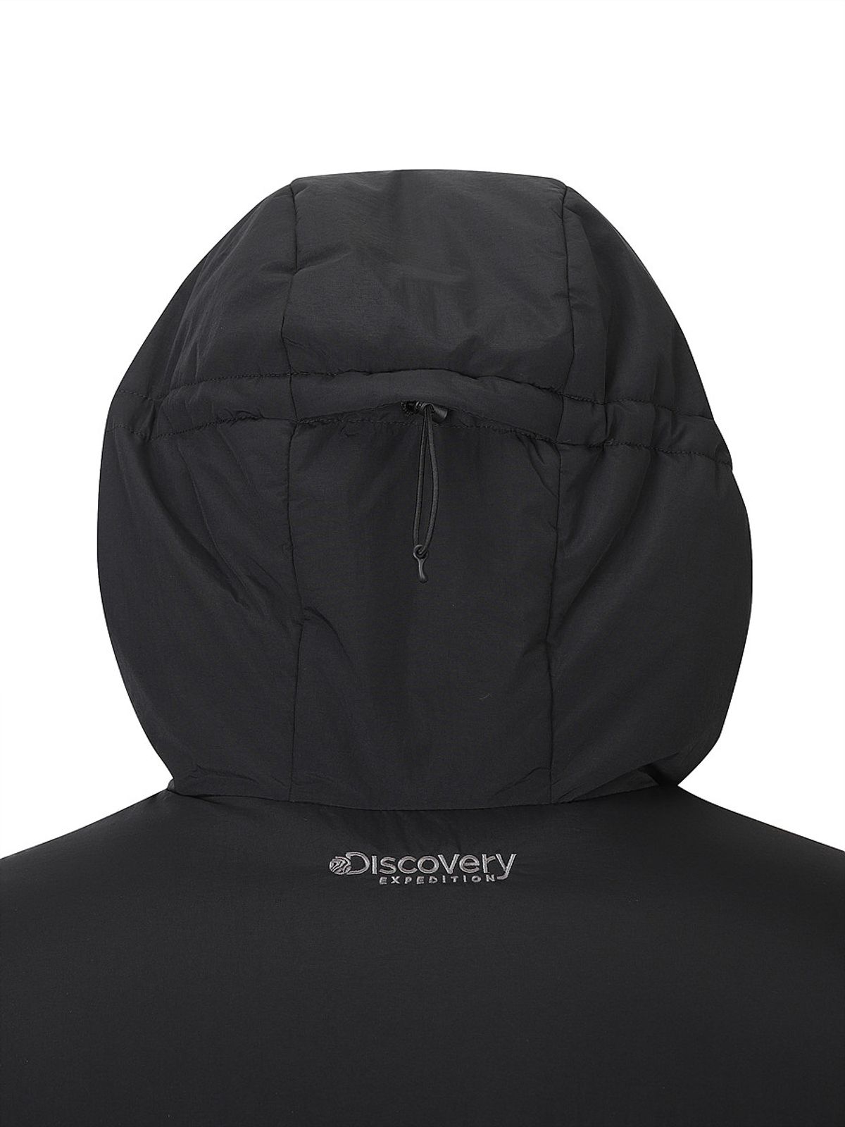 디스커버리 익스페디션(DISCOVERY EXPEDITION) 남성 사파리 다운 숏패딩 (BLACK)