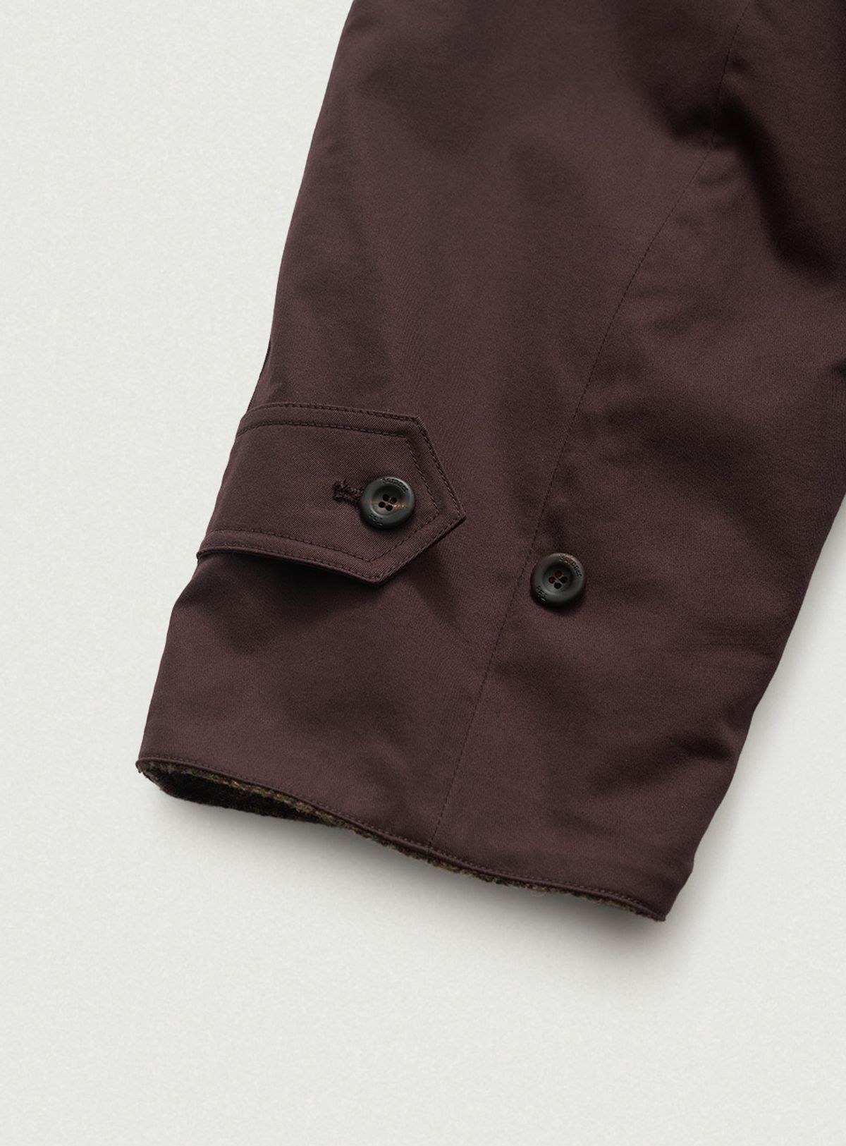 더바넷(THEBARNNET) Bastide Reversible Trench Coat_Burgundy