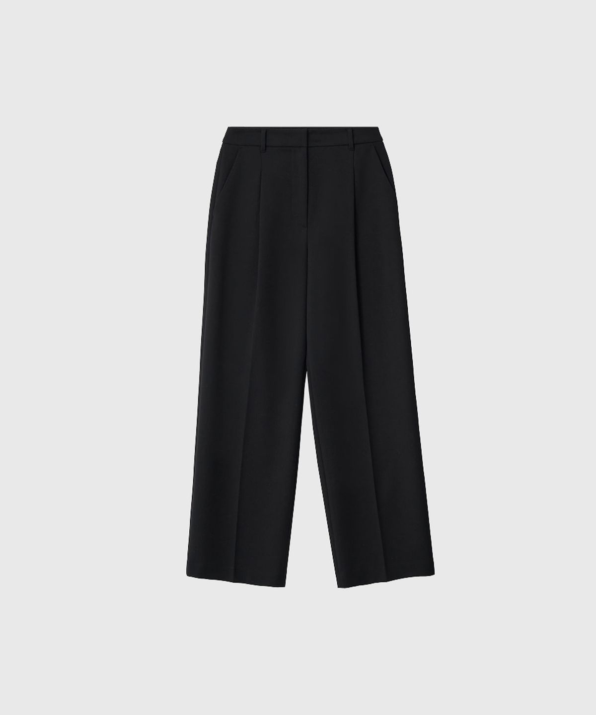 룩캐스트(LOOKAST) 아리아 와이드 기모 팬츠 / ARIA WIDE GIMO PANTS_2colors