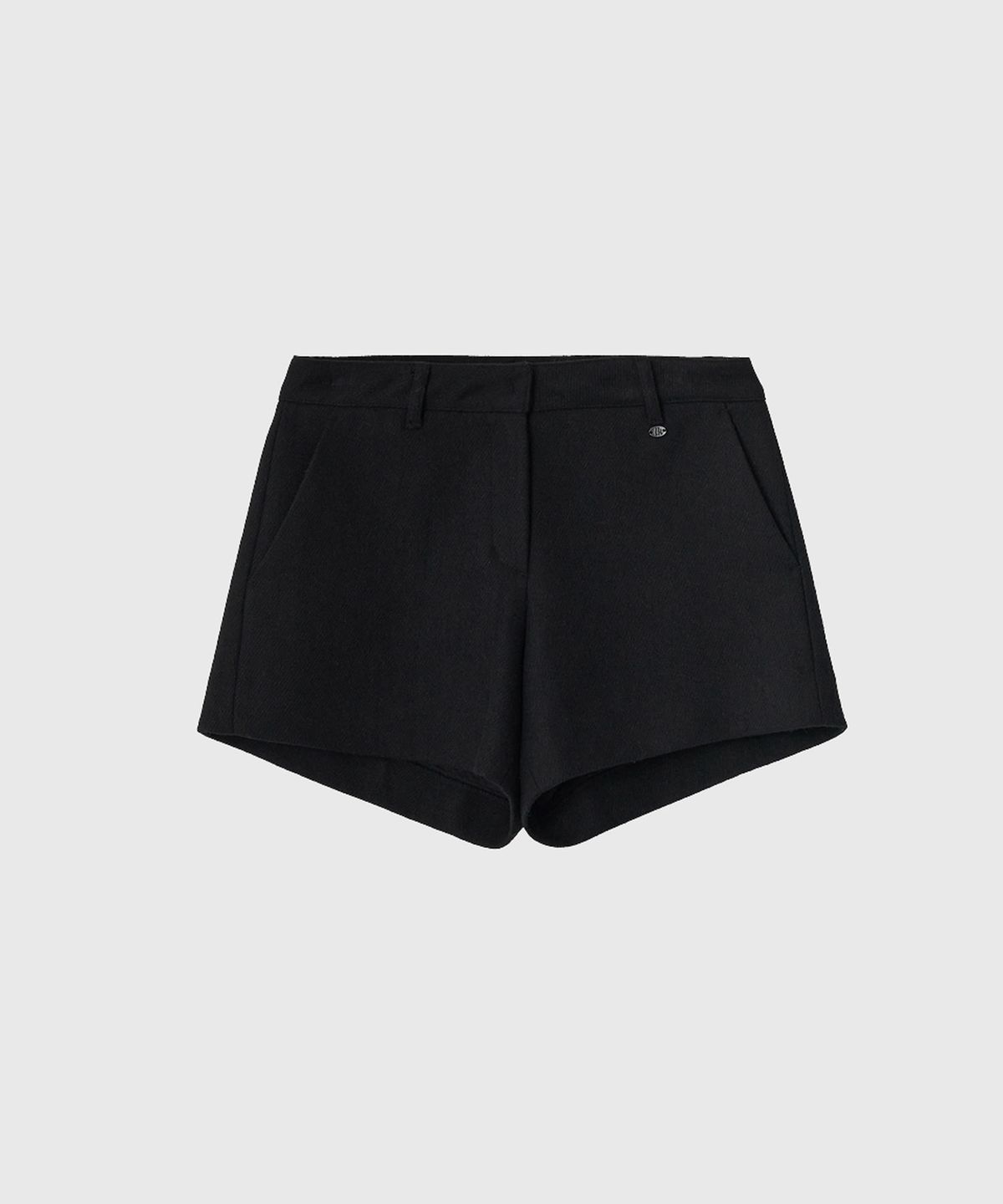 룩캐스트(LOOKAST) 리나 울 쇼츠_블랙 / LINA WOOL SHORT_BLACK