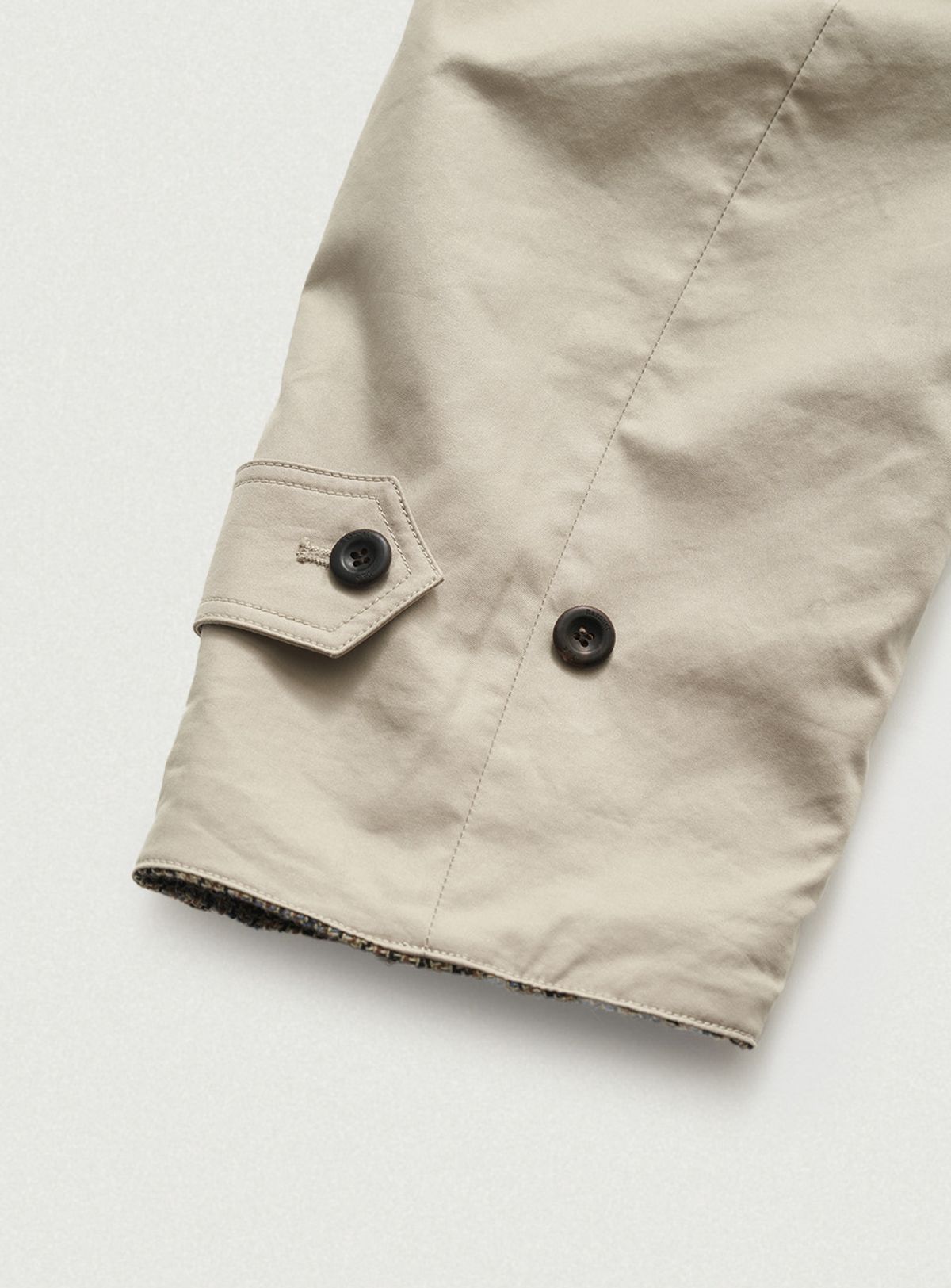 더바넷(THEBARNNET) Bastide Reversible Long Trench Coat_Beige