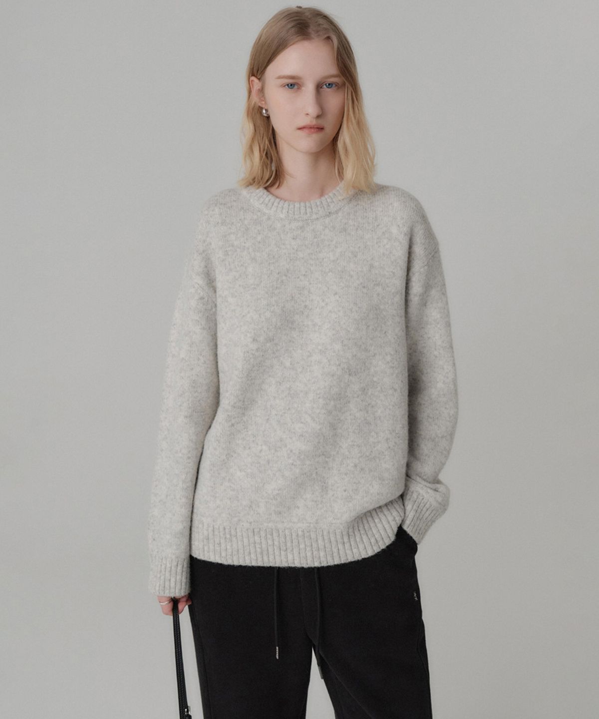 룩캐스트(LOOKAST) 주니 알파카 니트 탑 / JUNI ALPACA KNIT TOP_3colors
