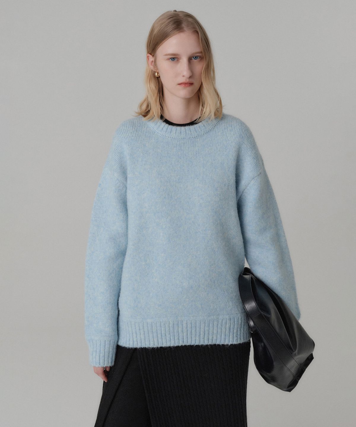 룩캐스트(LOOKAST) 주니 알파카 니트 탑 / JUNI ALPACA KNIT TOP_3colors