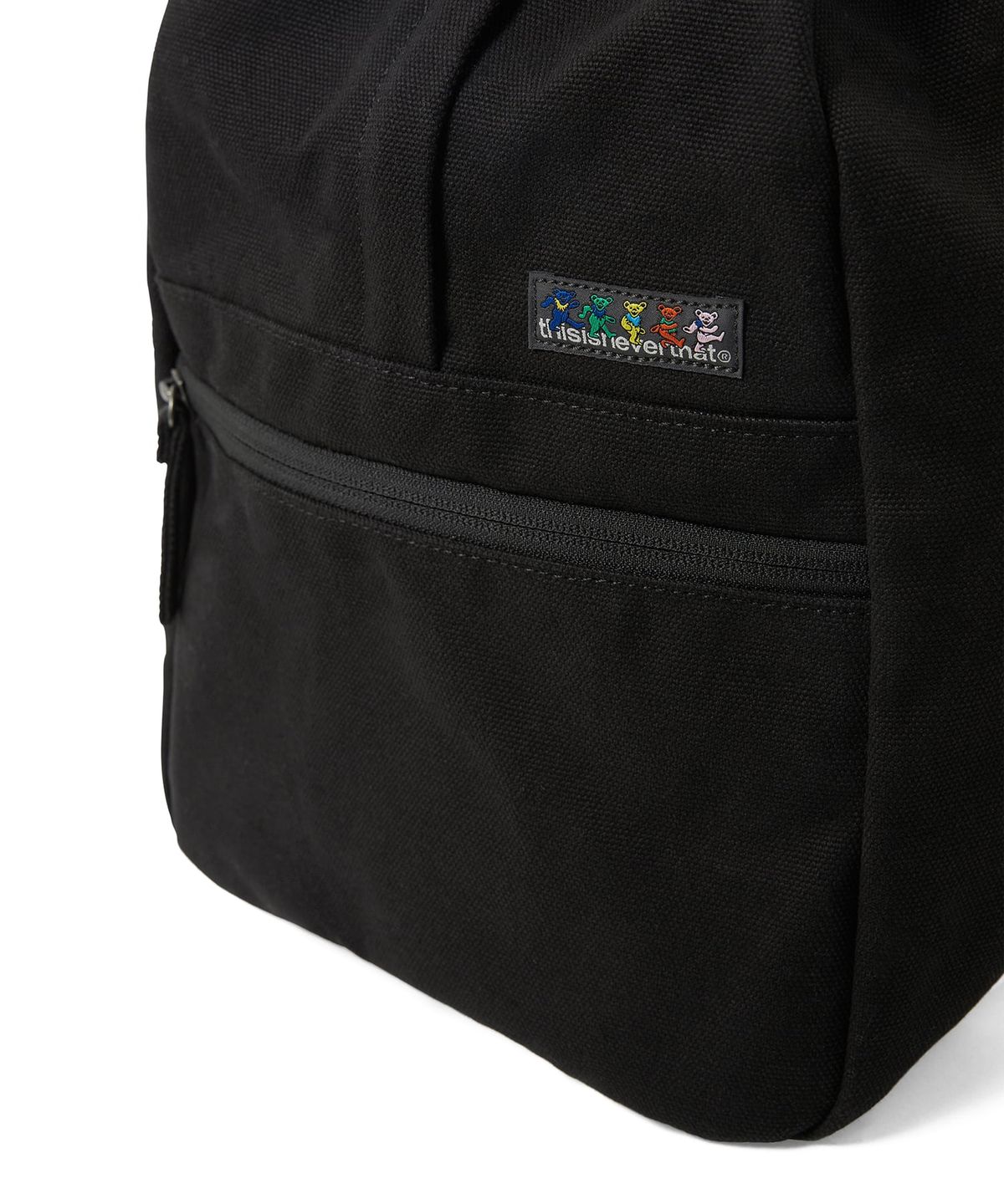 디스이즈네버댓(THISISNEVERTHAT) GD Ligtning Bear Duffle Bag Black