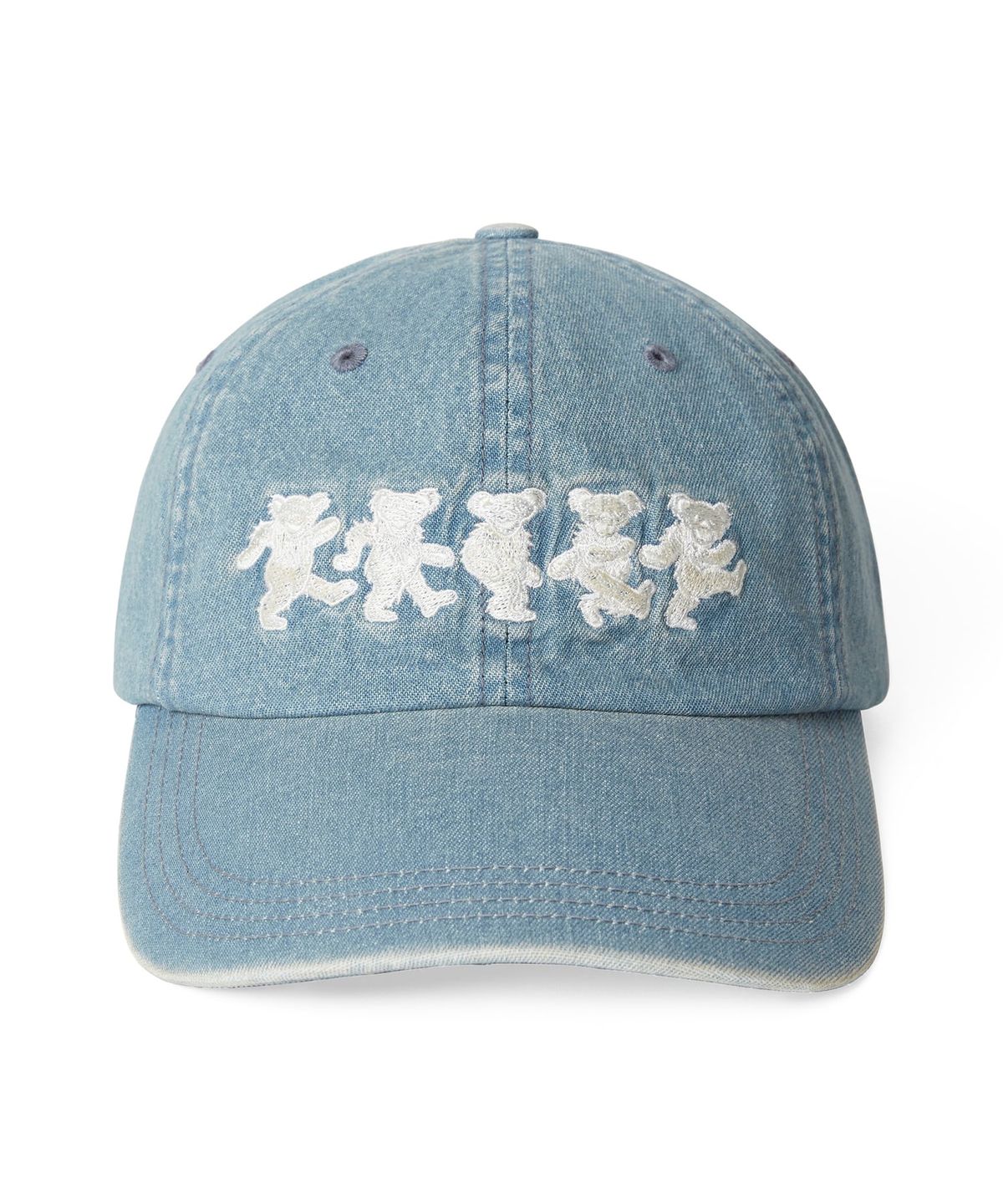 디스이즈네버댓(THISISNEVERTHAT) GD Dancing Bears Cap Washed Blue