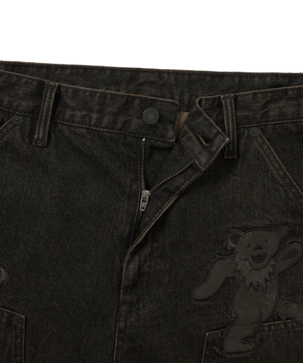 디스이즈네버댓(THISISNEVERTHAT) GD Lightning Double Knee Pant Off Black