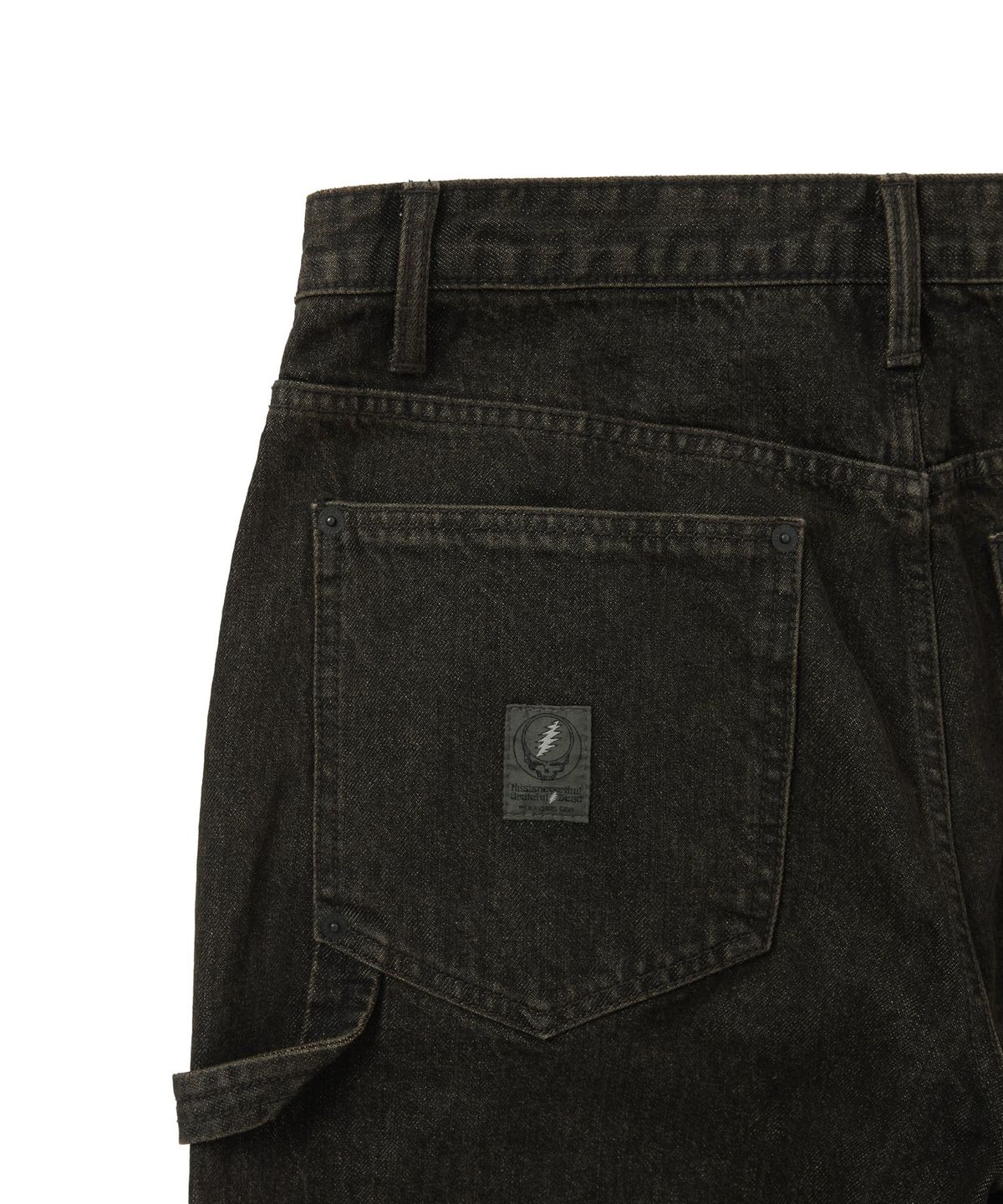 디스이즈네버댓(THISISNEVERTHAT) GD Lightning Double Knee Pant Off Black
