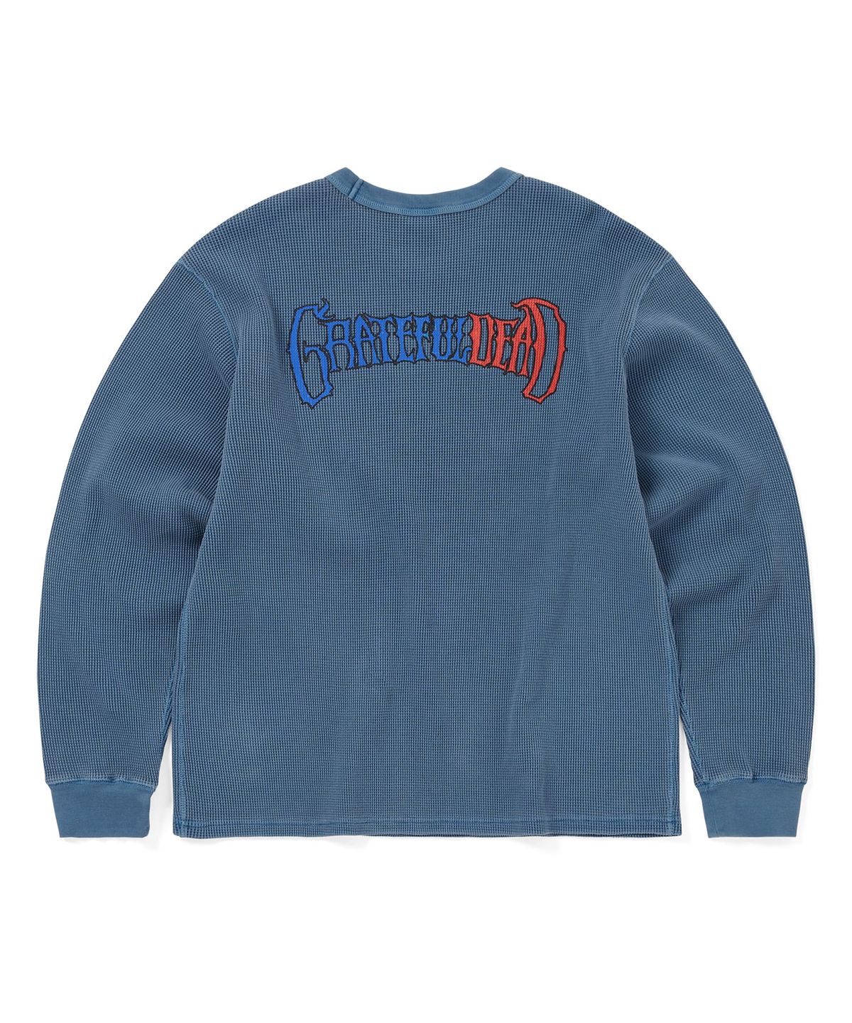 디스이즈네버댓(THISISNEVERTHAT) GD Overdyed Waffle L/S Dusty Blue