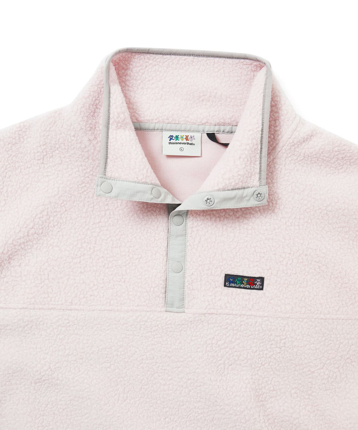 디스이즈네버댓(THISISNEVERTHAT) GD Fleece Pullover Light Pink