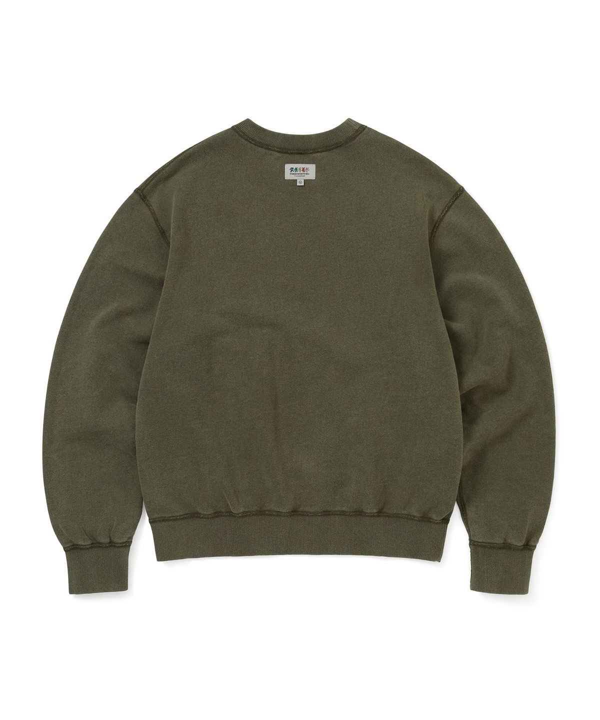 디스이즈네버댓(THISISNEVERTHAT) GD Iconography Reversible Crewneck Olive